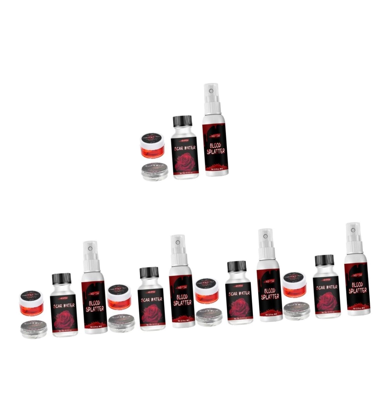 Shop Minkissy 5 Sets Scar Wax & Fake Blood - Premium Halloween Makeup & Props | Realistic Blood Gel for Parties & Decorations - Buy Online on GoSupps.com
