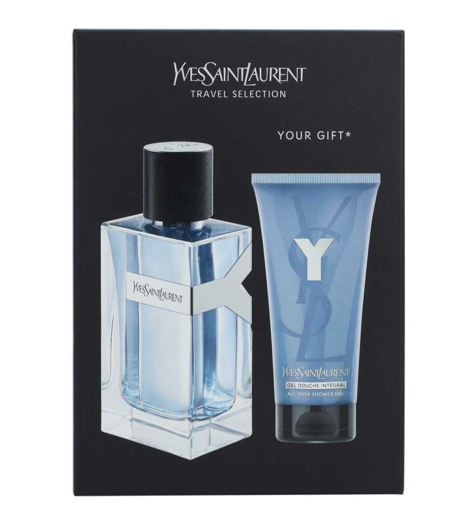 Yves Saint Laurent Ysl Y M 2 Pc Travel Set (3.4 Edt Spr + 1.7 All Over Sg) SET - Buy Online on GoSupps.com