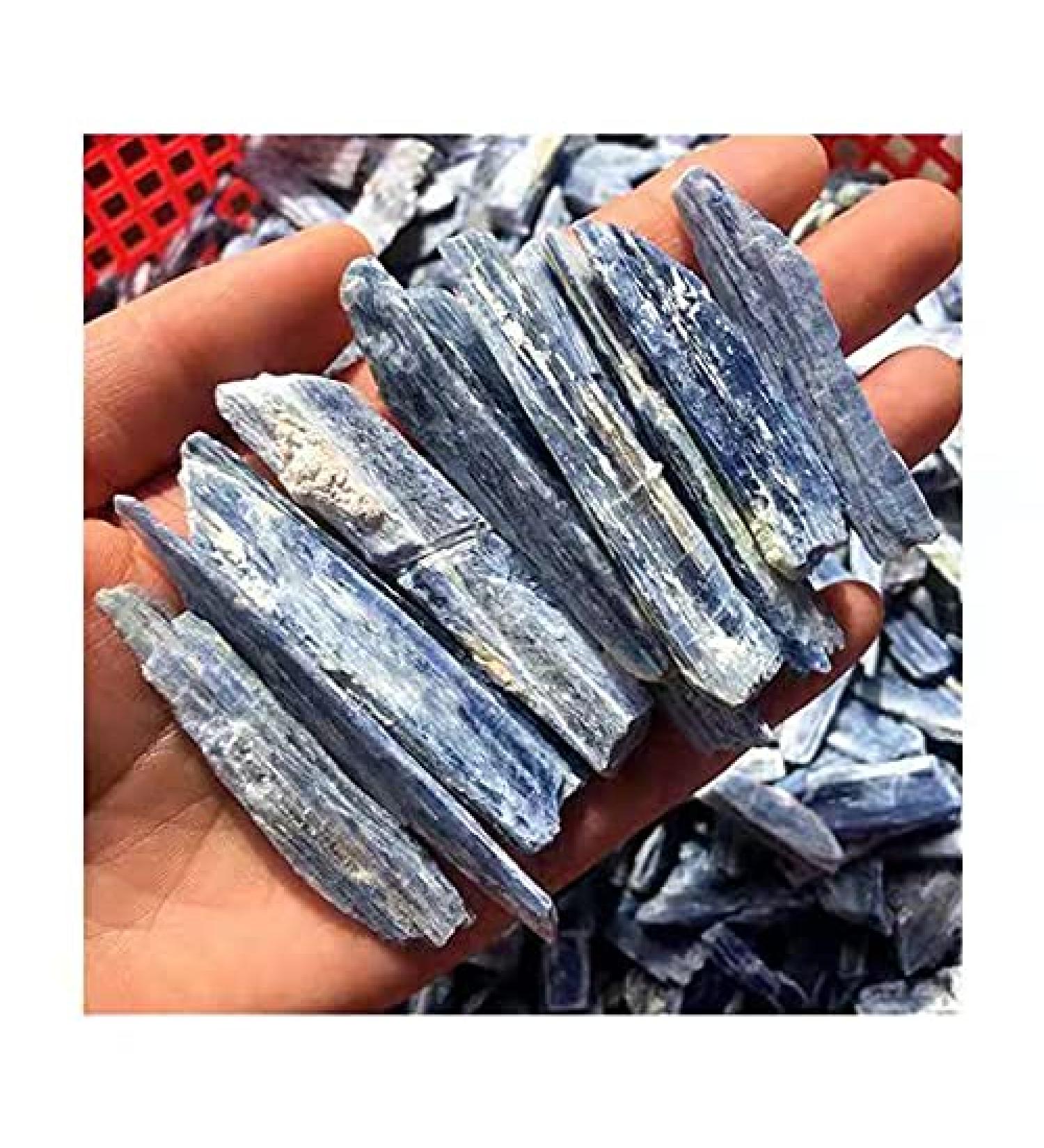 Bulk Crystal raw Minerals Natural Blue kyanite Rough Stones for feng Shui 300g Reiki Crystal Stone - Buy Online on GoSupps.com