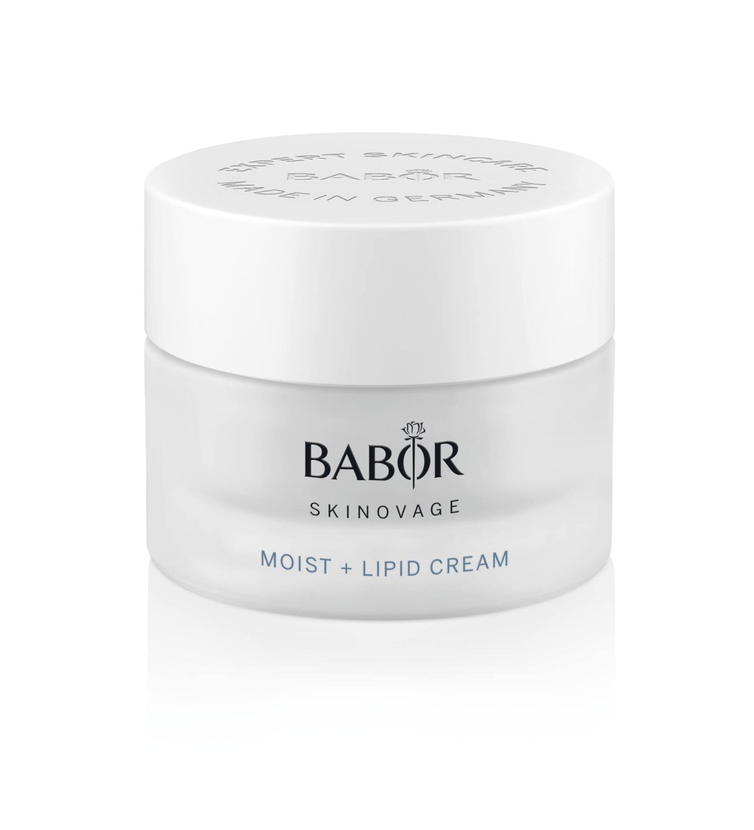 BABOR SKINOVAGE Moist & Lipid Cream Rich facial cream for dry skin Intensive moisturizing care with shea butter 50 ml 2022 Version - Buy Online on GoSupps.com