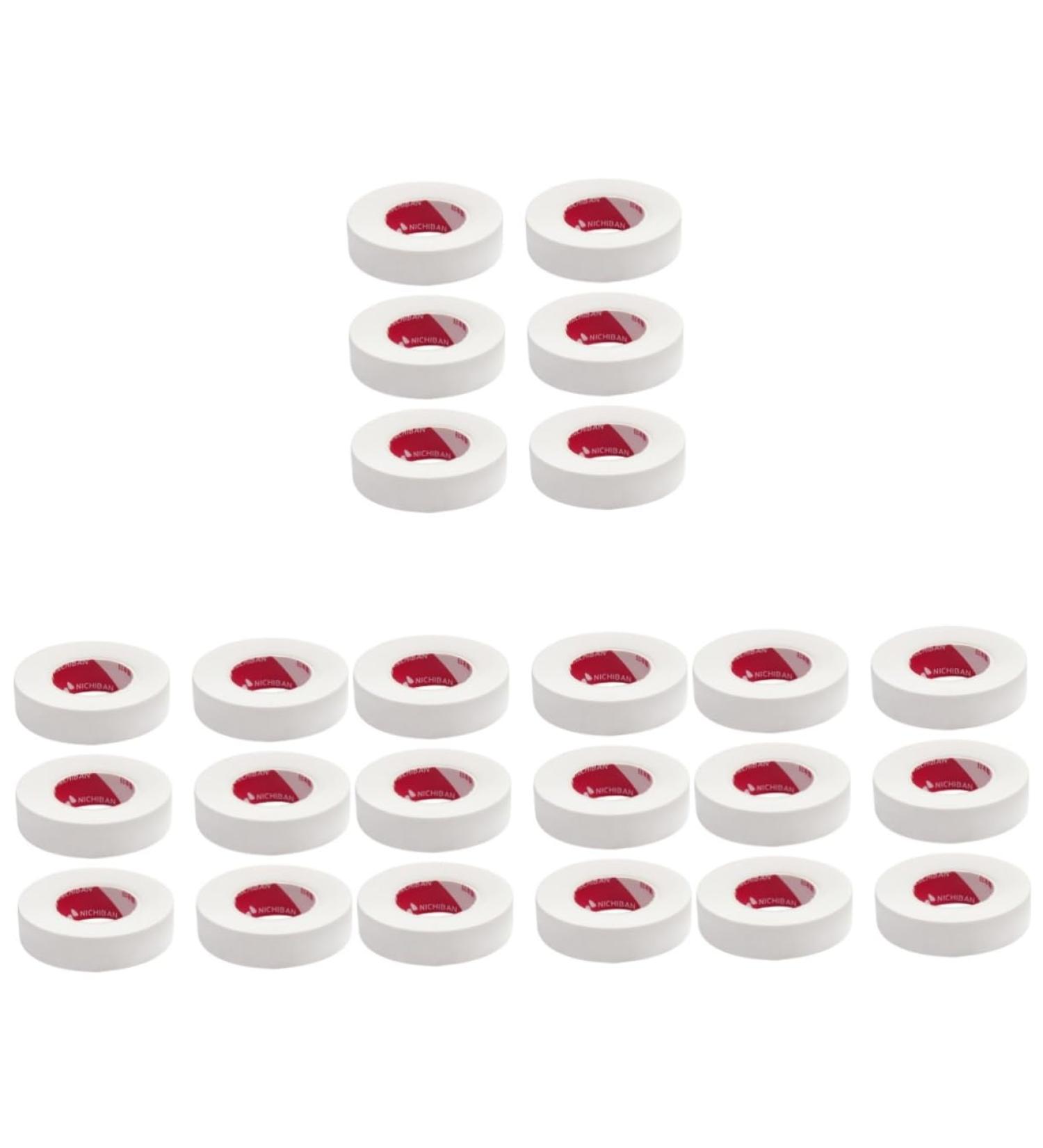 Angoily 24 Rolls Eyelash Tape Lashes Tape Make up Accessories Soft Eyelash Patches Eyeshadow Tape Lash Extensions Makeup Accessories For Lash Miss Polyolefin Film Auxiliary Cosmetic White - Buy Online on GoSupps.com