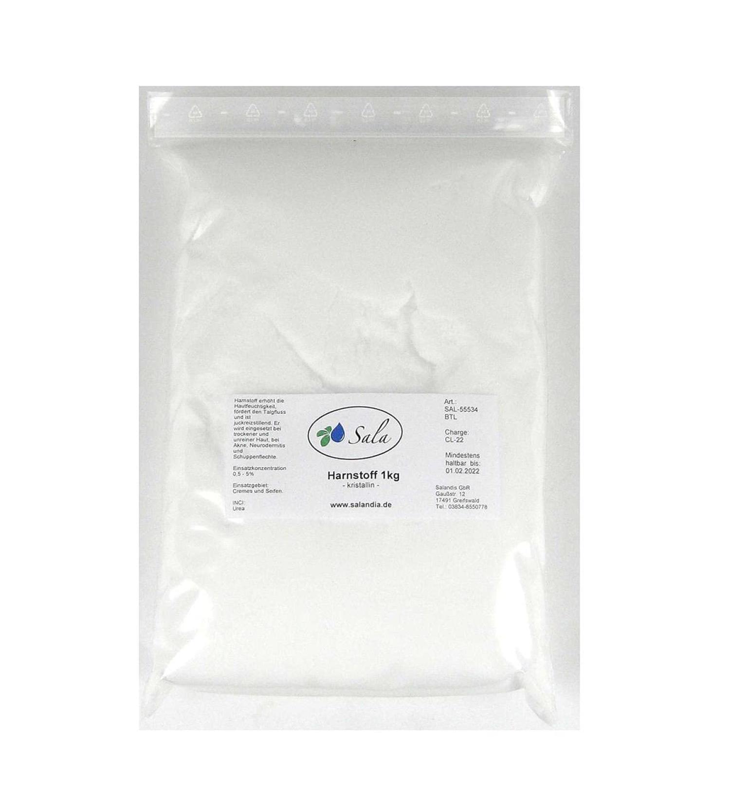 Sala Urea crystalline Ph. Eur. 1 kg 1000 g bag