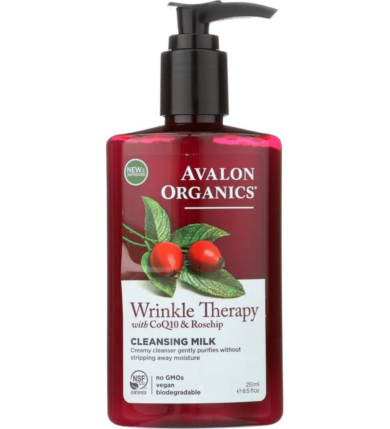 Avalon Naturals CoQ 10 Facial Cleansing Milk - Buy Online on GoSupps.com