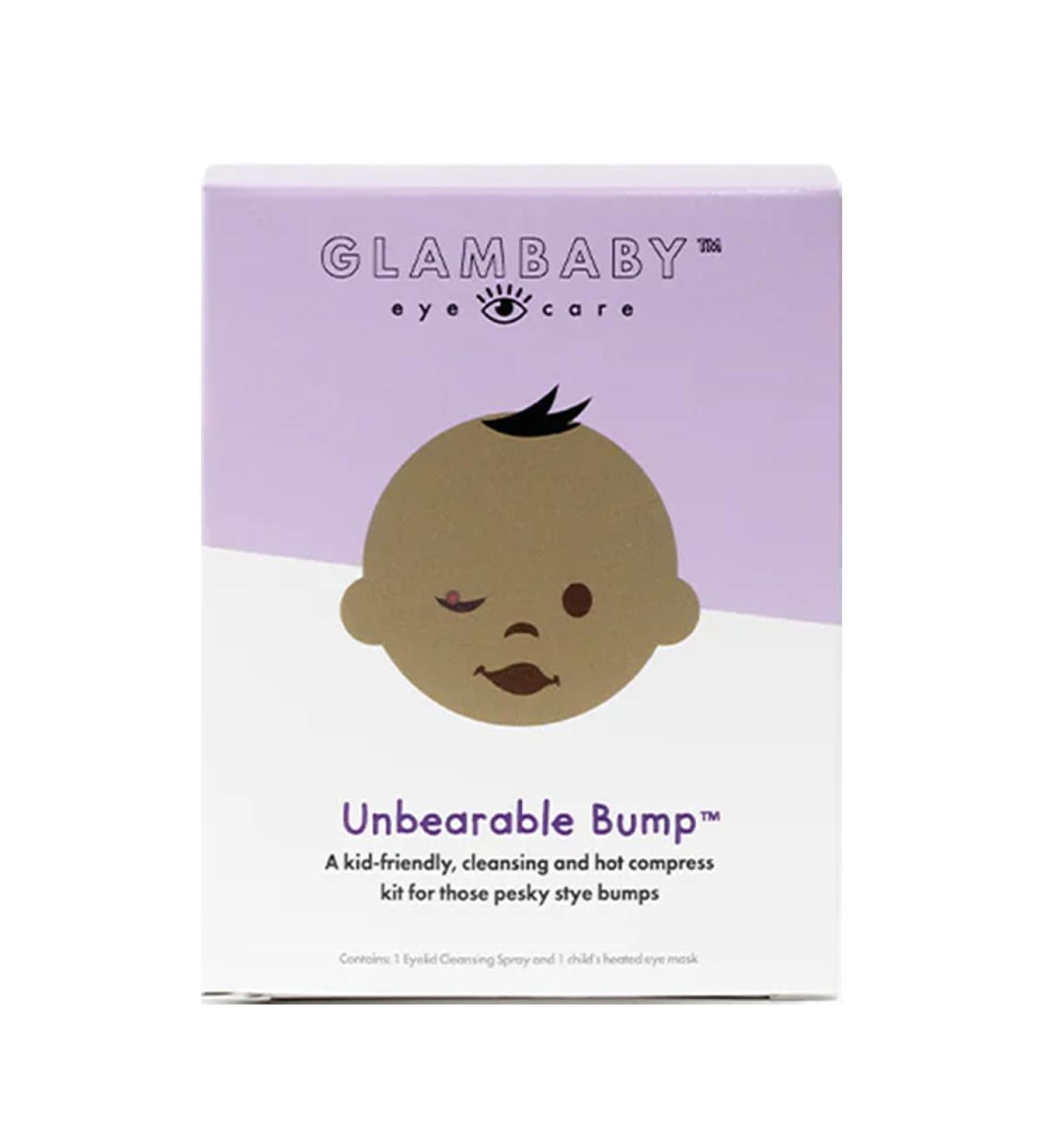 GlamBaby Eye Care Unbearable Bump Kit | Kids Stye Treatment | Heat & Cooling Mask | Eyelid Cleansing Spray - Buy Online on GoSupps.com