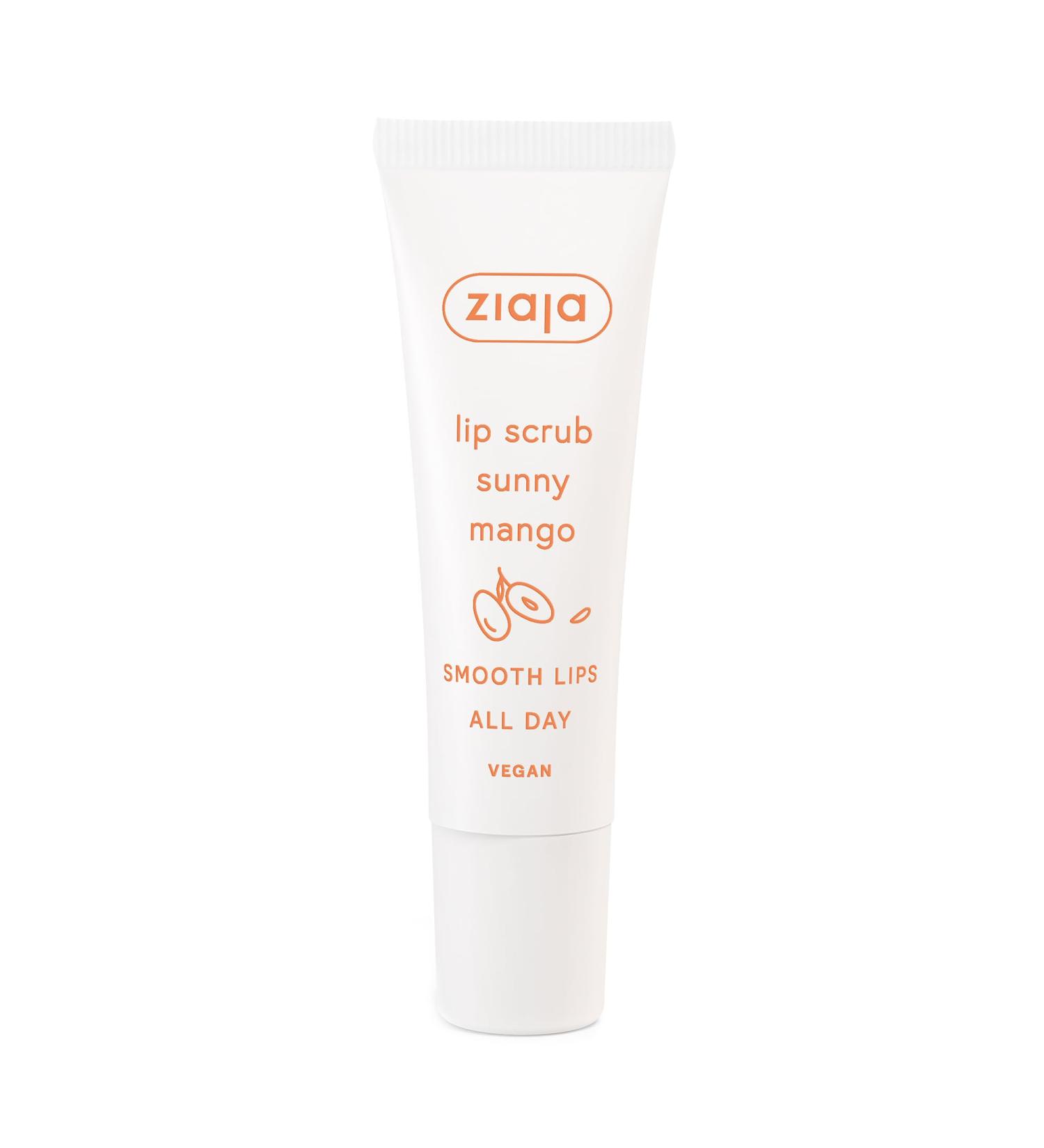 Sunny Mango Sugar Lip Peeling by Ziaja - Exfoliate & Nourish Lips for Soft Smooth Pout | International Shipping Available - Buy Online on GoSupps.com