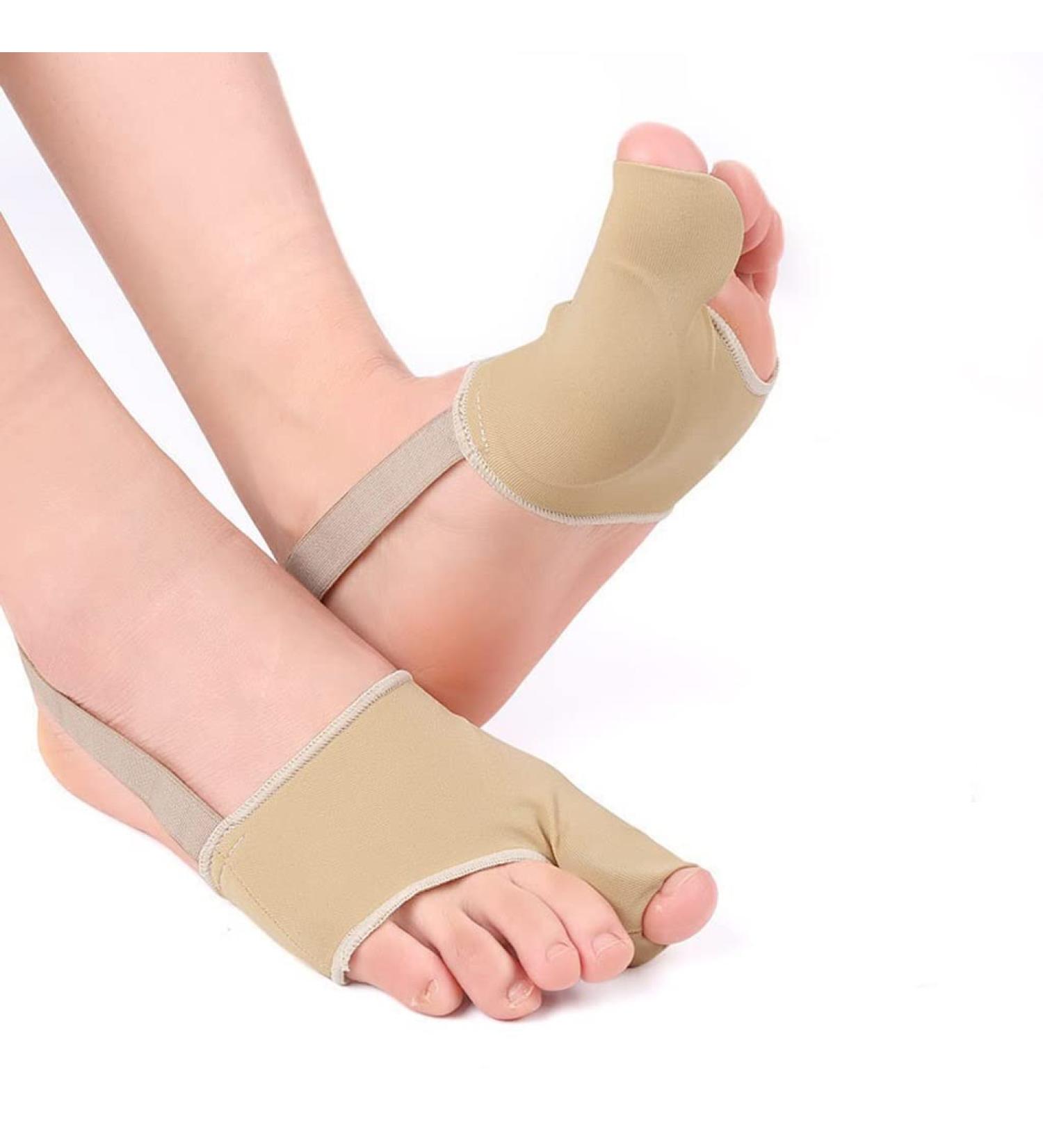 Cazaru Bunion Corrector - Orthopedic Toe Straightener & Splint for Day & Night Relief | Gel Pads & Anti-Slip Design for Hallux Valgus Pain Relief - 2-Pack - Buy Online on GoSupps.com