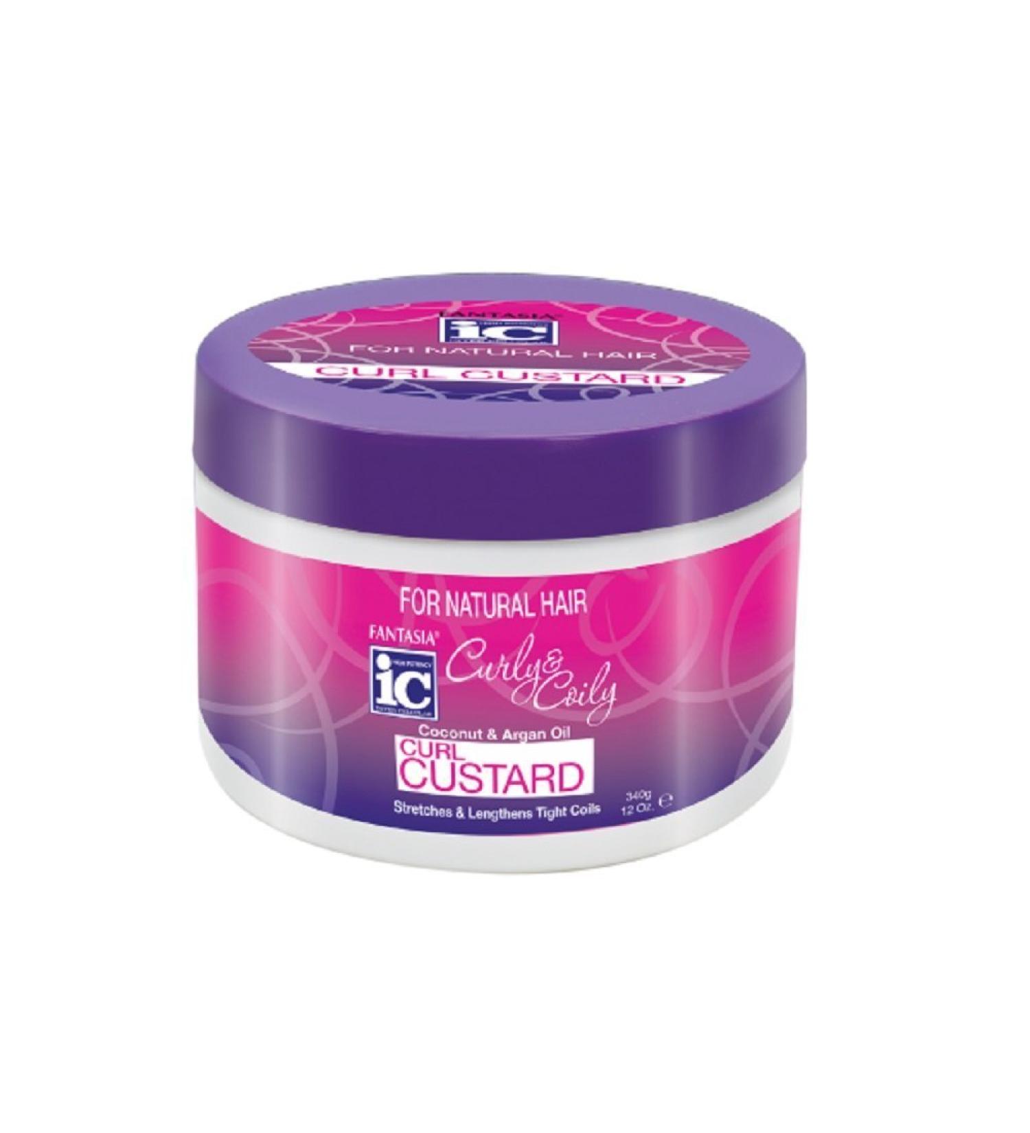 Fantasia Curly & Coily Curl Custard 12 Ounce