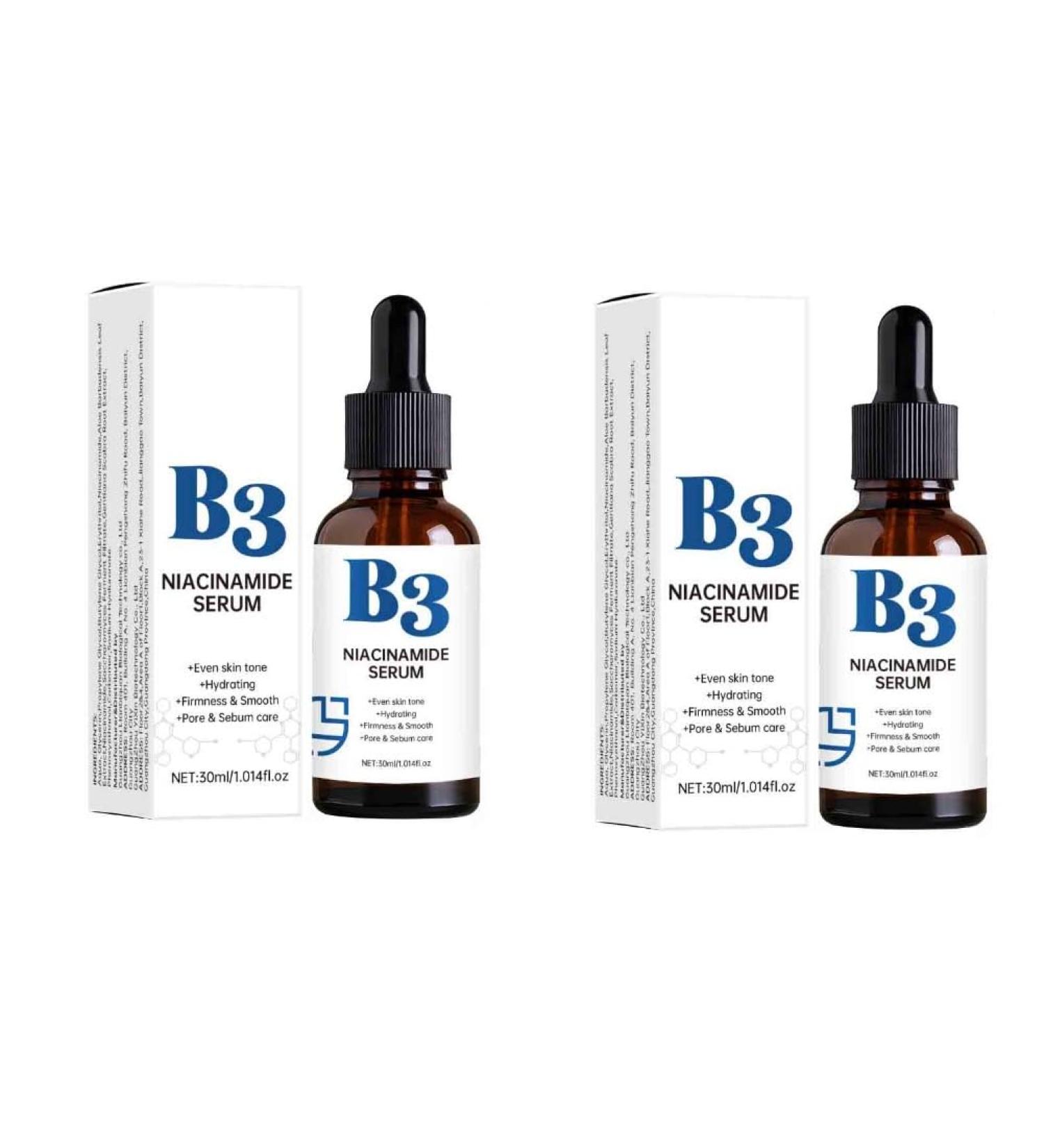 2PCS B3 Serum Wrinkle Remover Smoothing Fine Lines Anti Dark Spots Whitening Shrink Pores Firming Repair Skin Care  - Buy Online on GoSupps.com