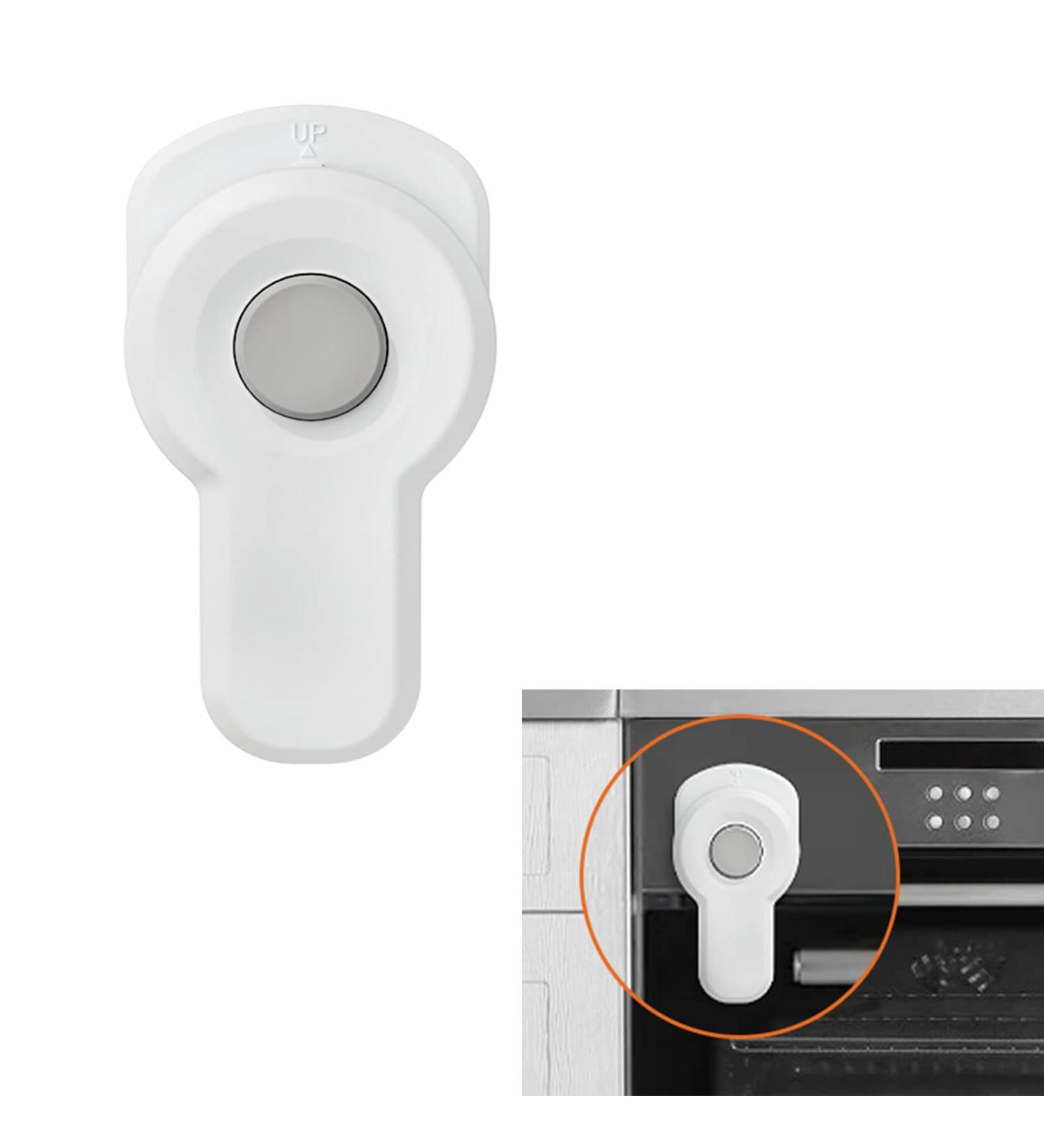 Vievre Oven Child Safety Lock | Stove Protection for Babies | Prevent Oven Door Access (White) - Buy Online on GoSupps.com