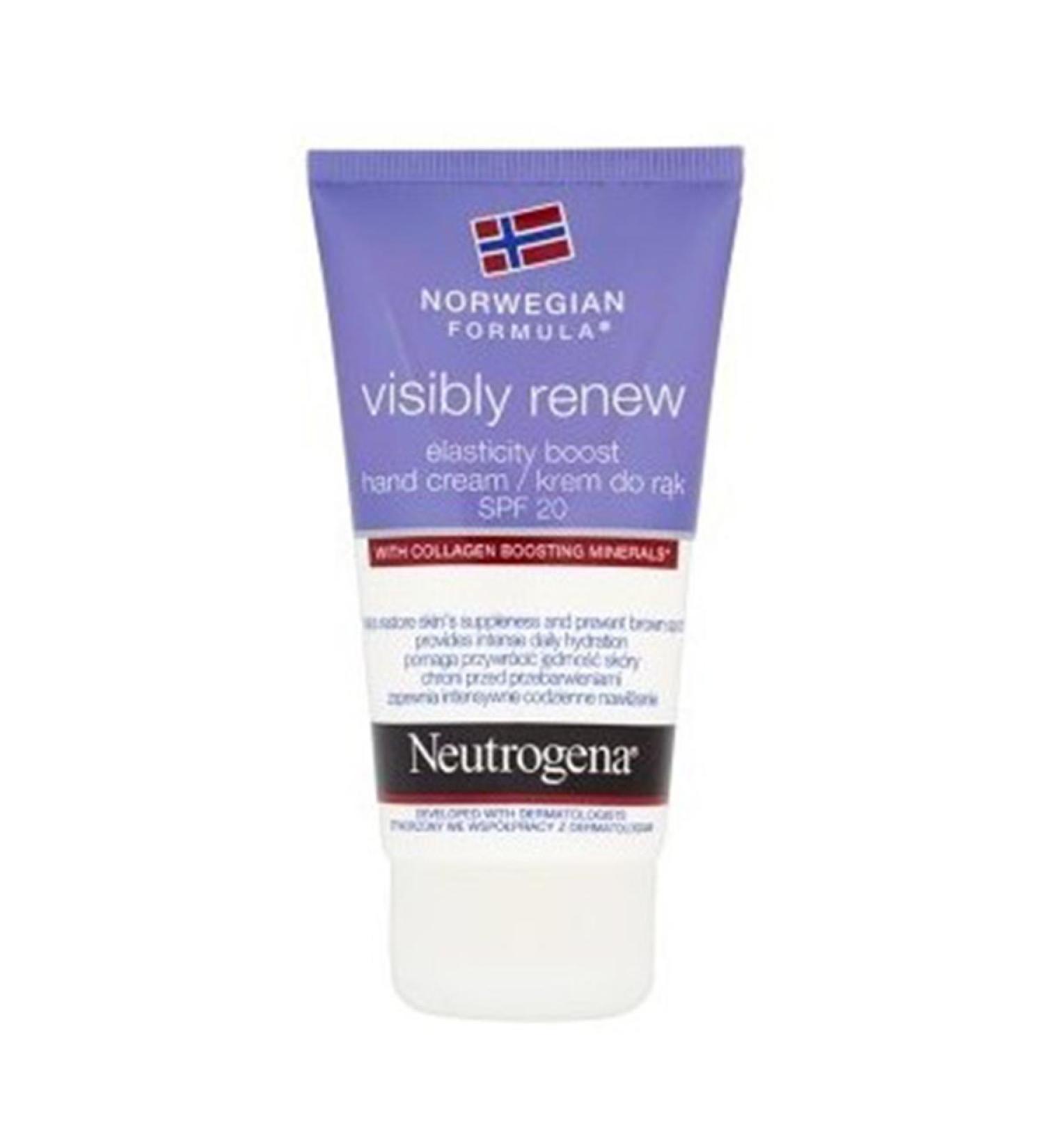 Neutrogena Visibly Renew Hand Cream Spf20 75Ml