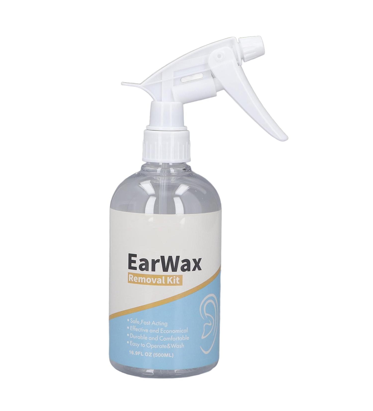 Ear Wax Removal Kit - Safe Ear Irrigation Flushing System for Adults & Children - Buy Online on GoSupps.com
