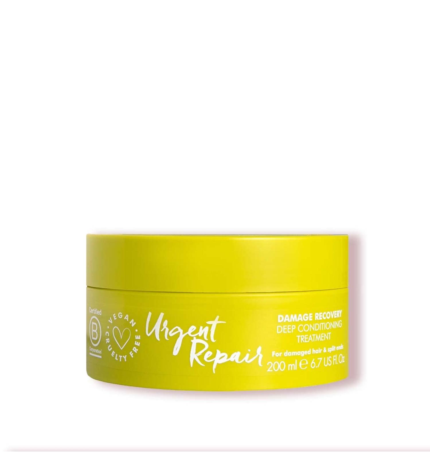 Umberto Giannini Urgent Repair Deep Conditioning Mask | Vegan & Cruelty-Free Hair Treatment for Dry Damaged Hair | 200ml - Buy Online on GoSupps.com