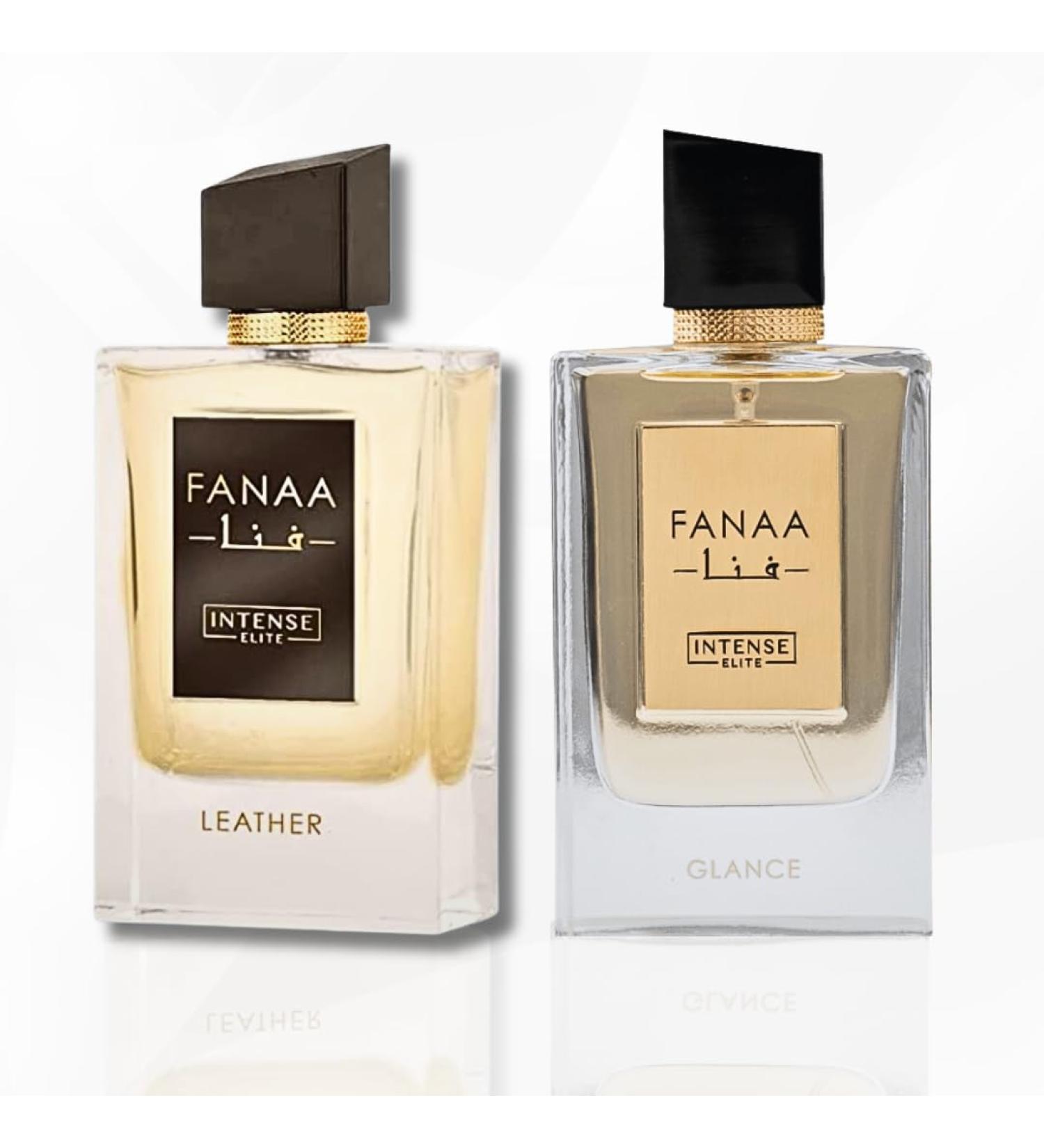 Eau De Parfum Sprays - Fanaa Leather & Fanaa Glance (100 ML) (3.4 Oz) (Pack of 2) - Long-Lasting Arabian Perfumes For Women & Men - Elegant Valentine s Day Gifts With Magnetic Gift Box Value Pack - Buy Online on GoSupps.com