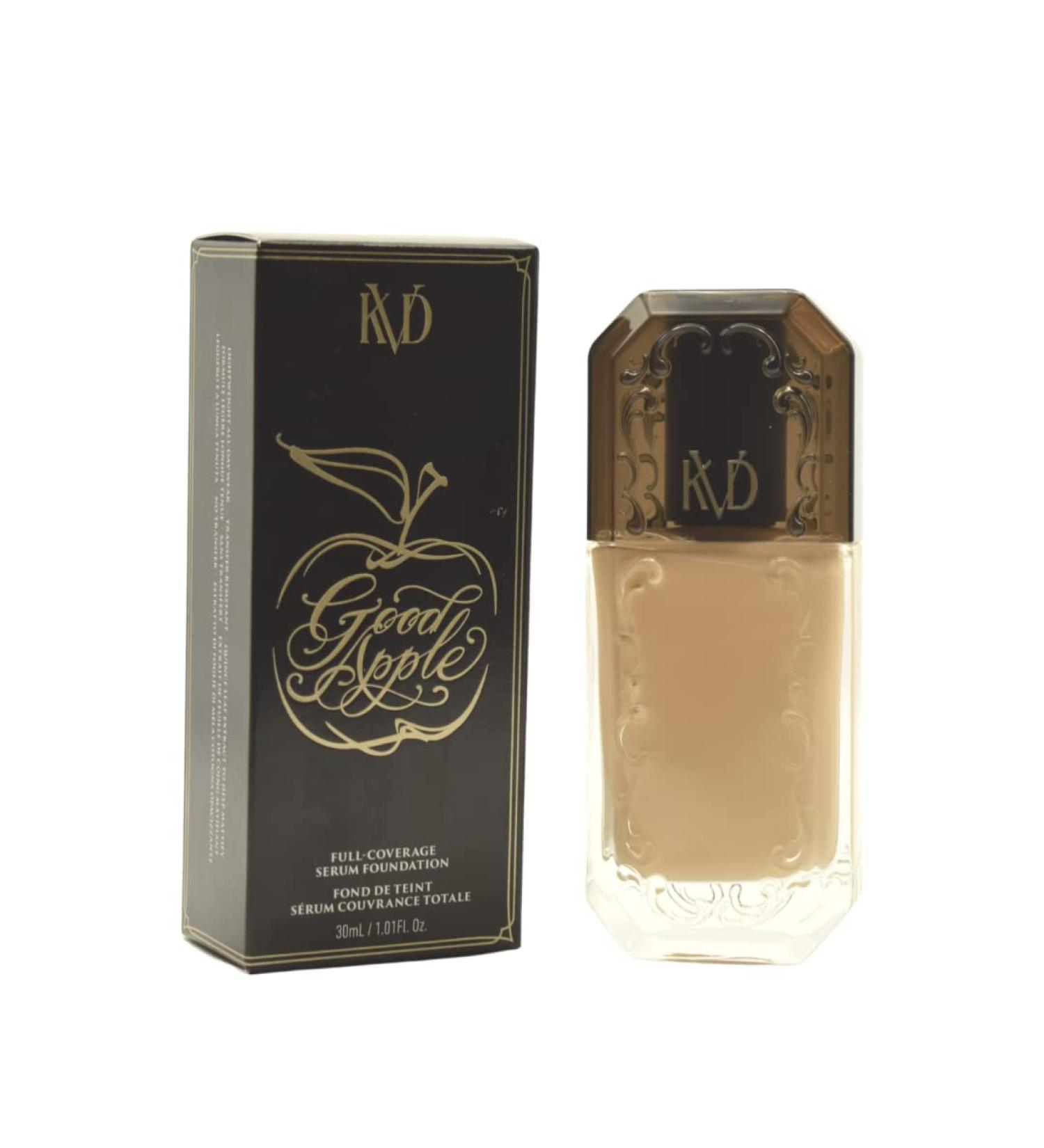 Kat Von D Good Apple Full-Coverage Serum Foundation - Medium 027 (Light to Medium with Neutral Undertones) - Buy Online on GoSupps.com