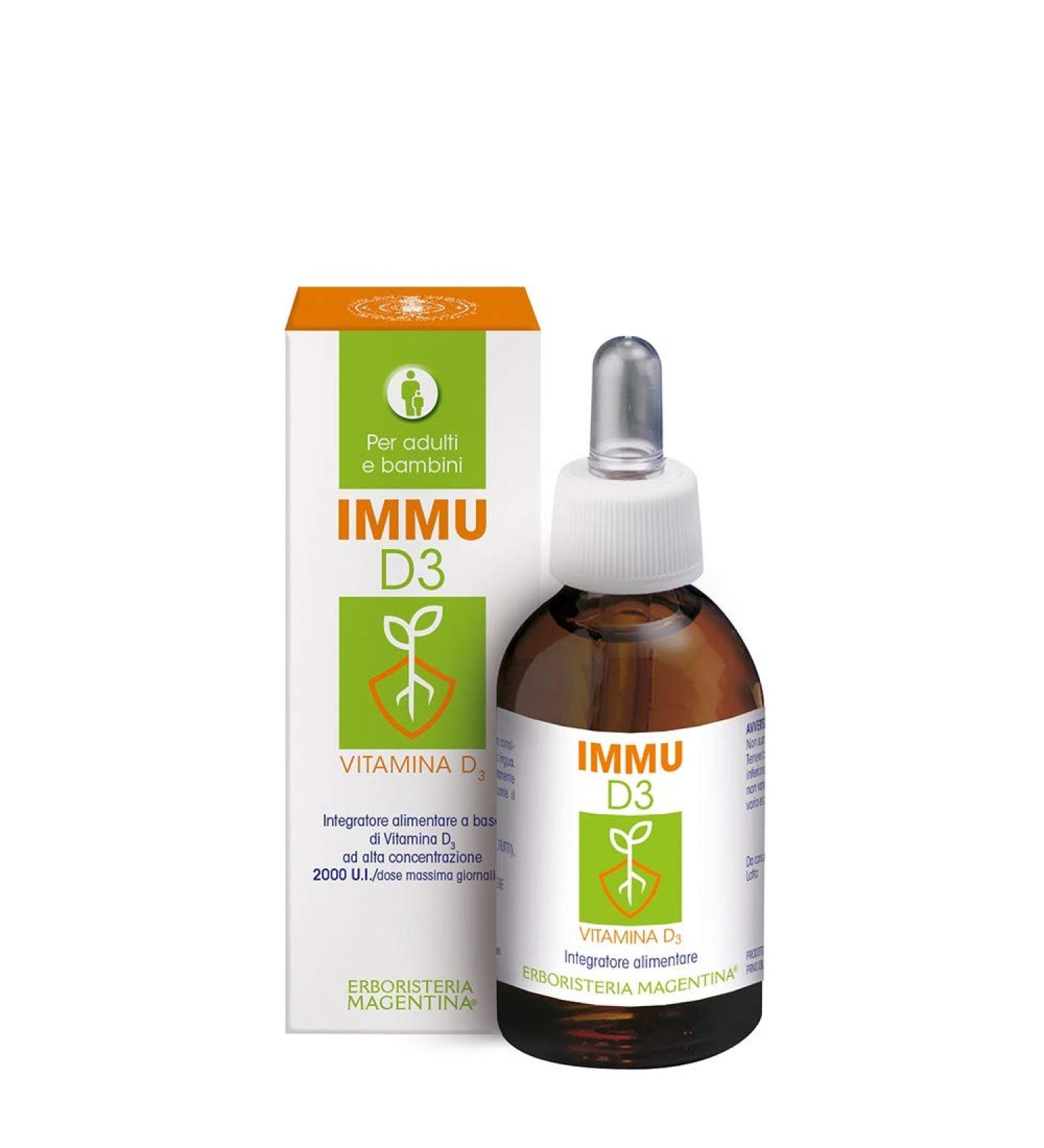 Erboristeria Magentina Erboristeria Magentina Immune defenses Immu D3 25 ml