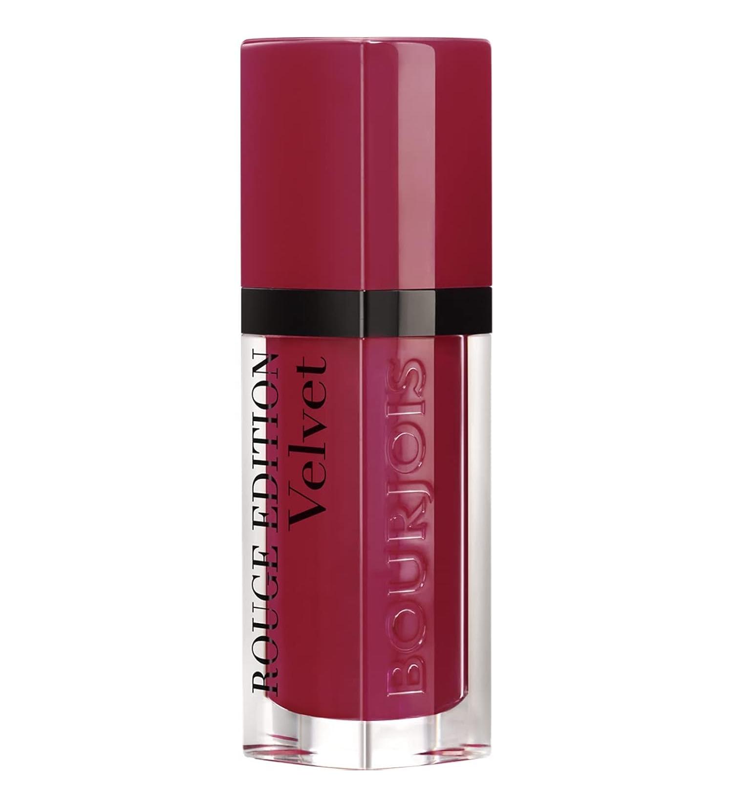 Bourjois Rouge Edition Velvet Liquid Lipstick 8 Grand Cru 6.7ml - Purples 08 - Buy Online on GoSupps.com