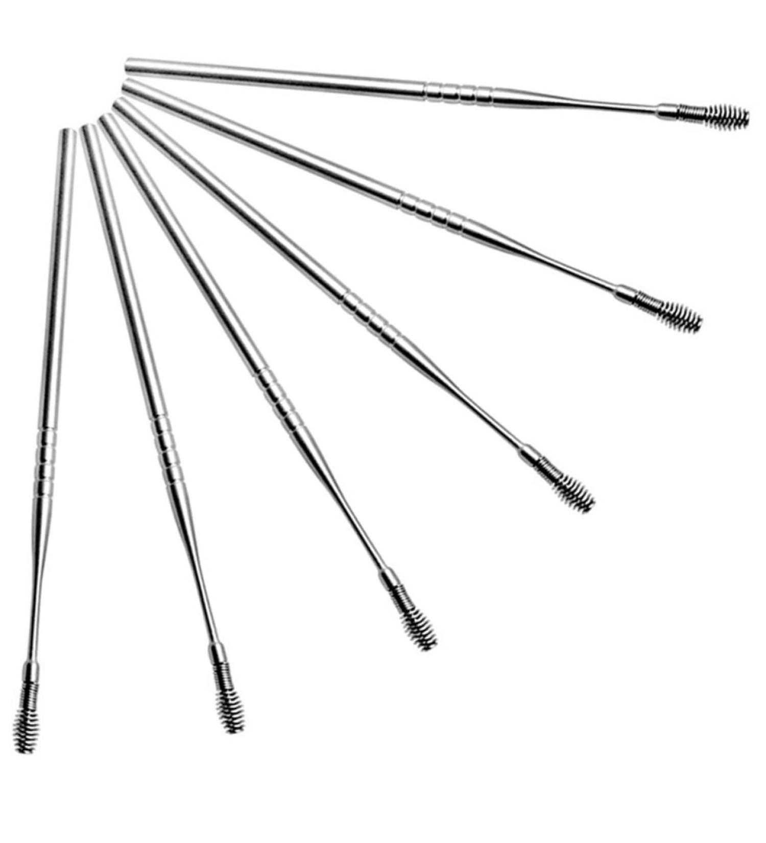 FRCOLOR 6pcs Stainless Steel Spiral Ear Pick Set - Earwax Removal Tool and Ear Cleaning Supply - Buy Online on GoSupps.com