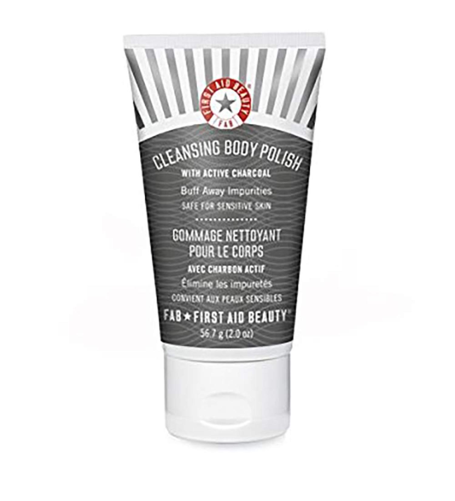 First Aid Beauty Active Charcoal Cleansing Body Polish - 2oz - Buy Online on GoSupps.com