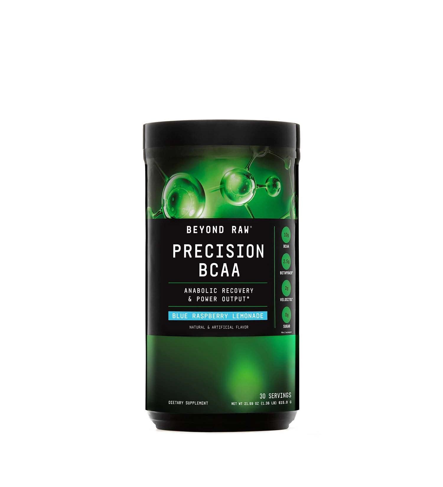 Beyond Raw Precision BCAA Powder - Blue Raspberry Lemonade | Anabolic Recovery & Power Output | 30 Servings - Buy Online on GoSupps.com