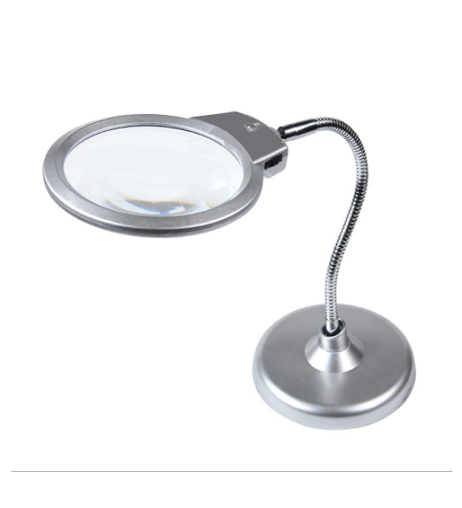 Magnifiers Desktop Magnifying Glass with Light Led10 Times 20 Times HD Magnifying Glass - Buy Online on GoSupps.com