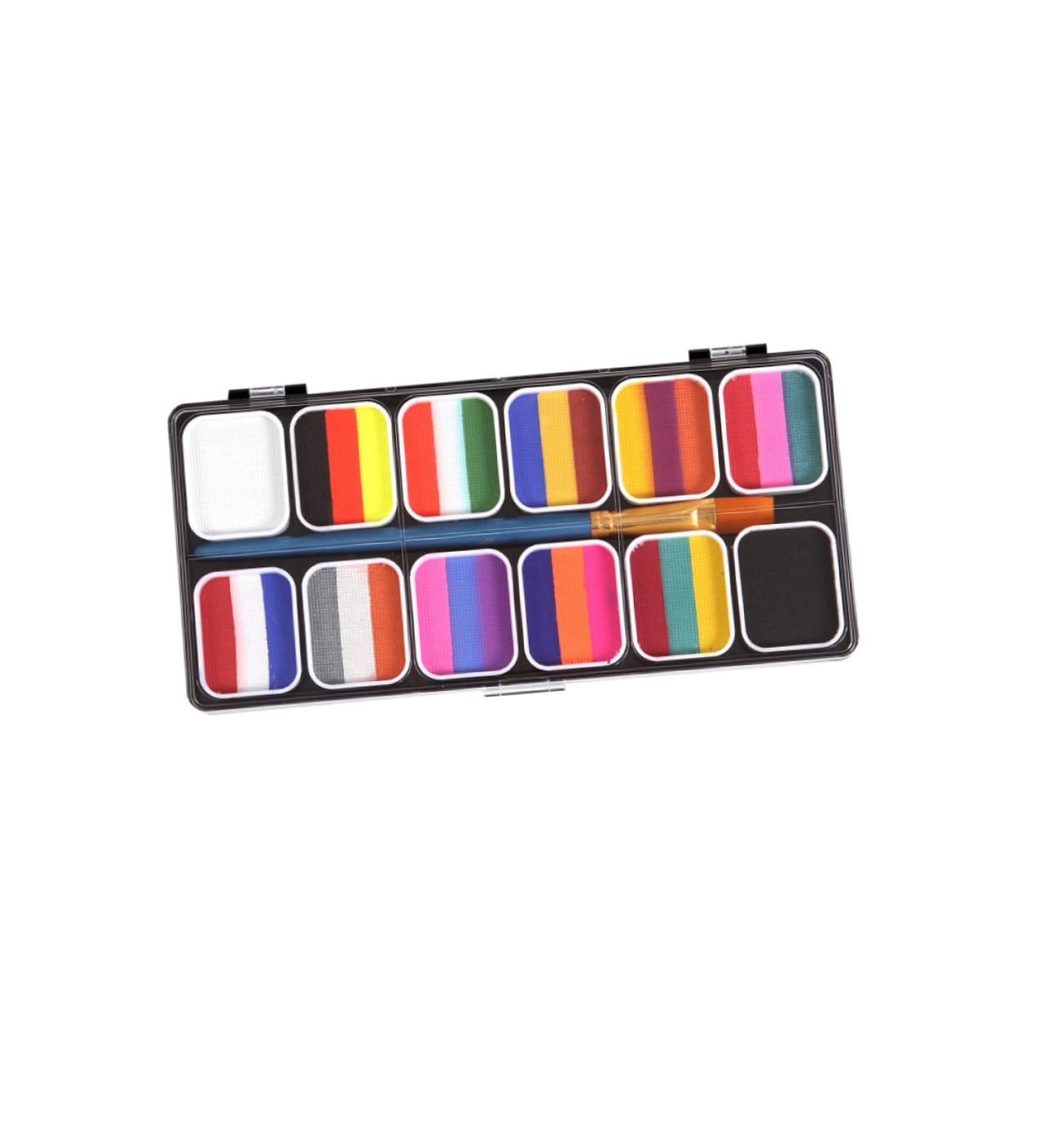 NOLITOY Halloween Makeup Kit - Washable Face Paint Fake Scars & Cosmetic Pigment for International Shipping - Buy Online on GoSupps.com