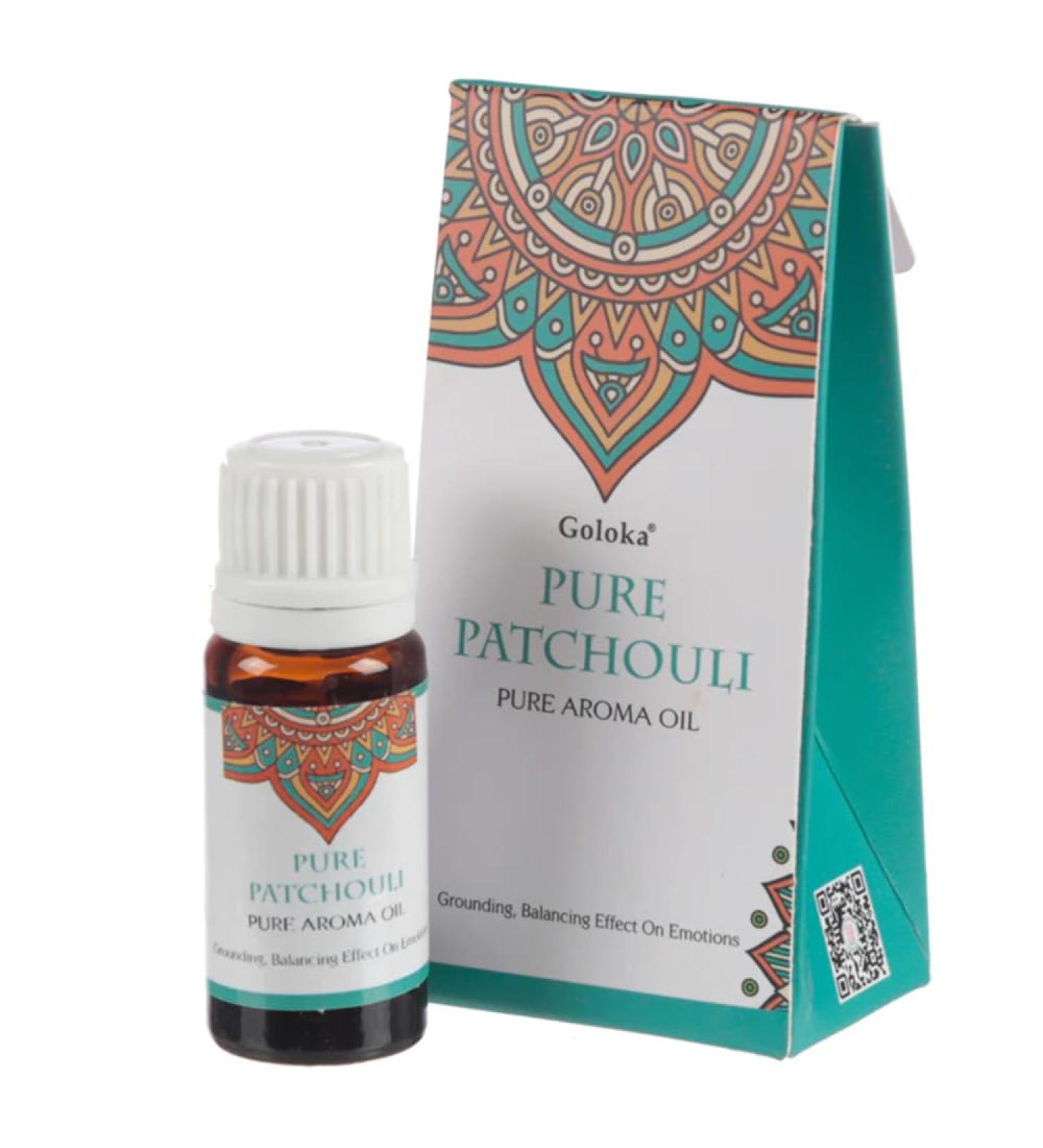 Goloka Aroma Oils Pure Patchouli 10ml