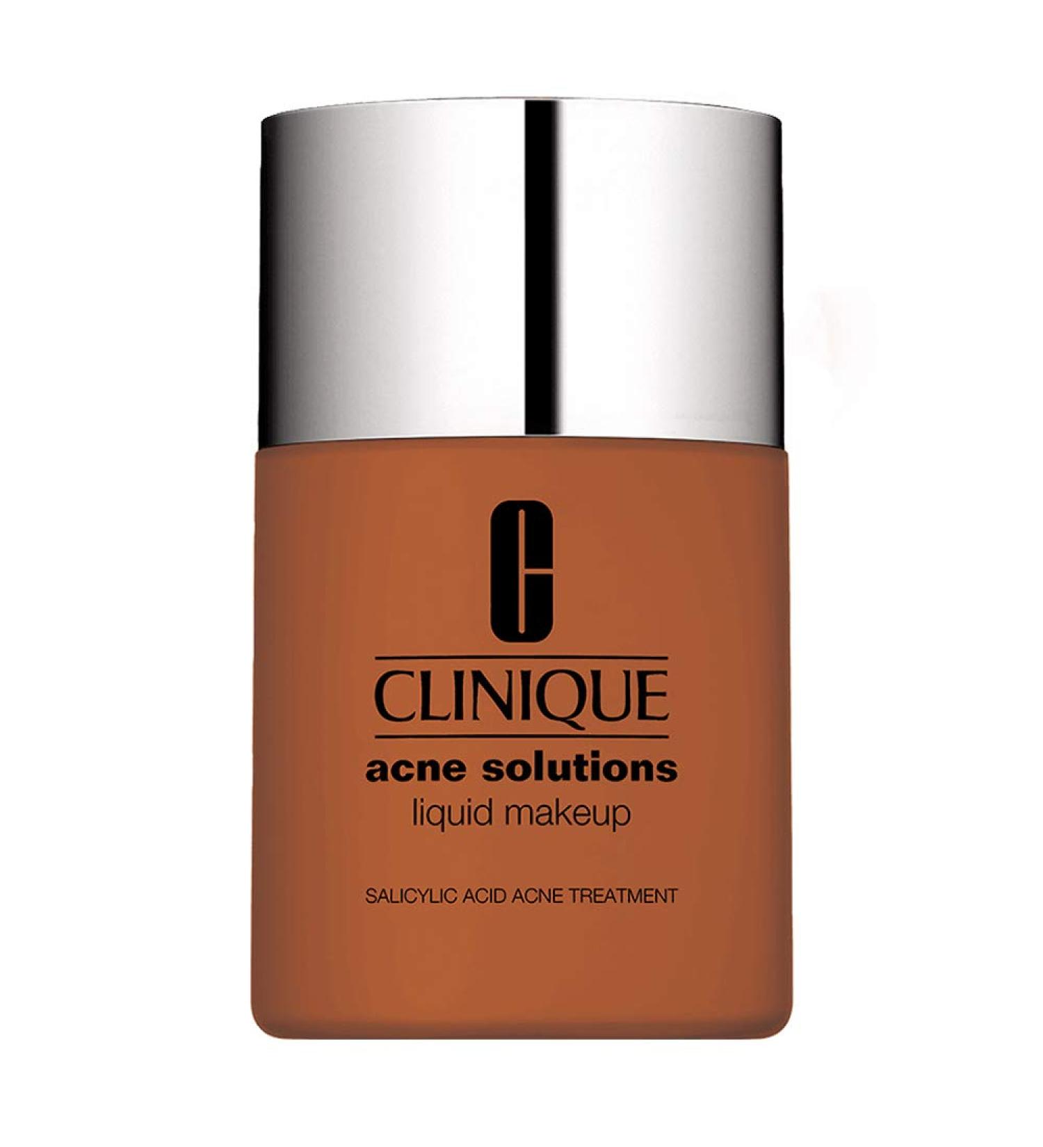 CLINIQUE Acne Solutions Foundation 1.0 oz - Fresh Amber, Salicylic Acid Acne Treatment - Dry Combination/Oily Skin - Buy Online on GoSupps.com