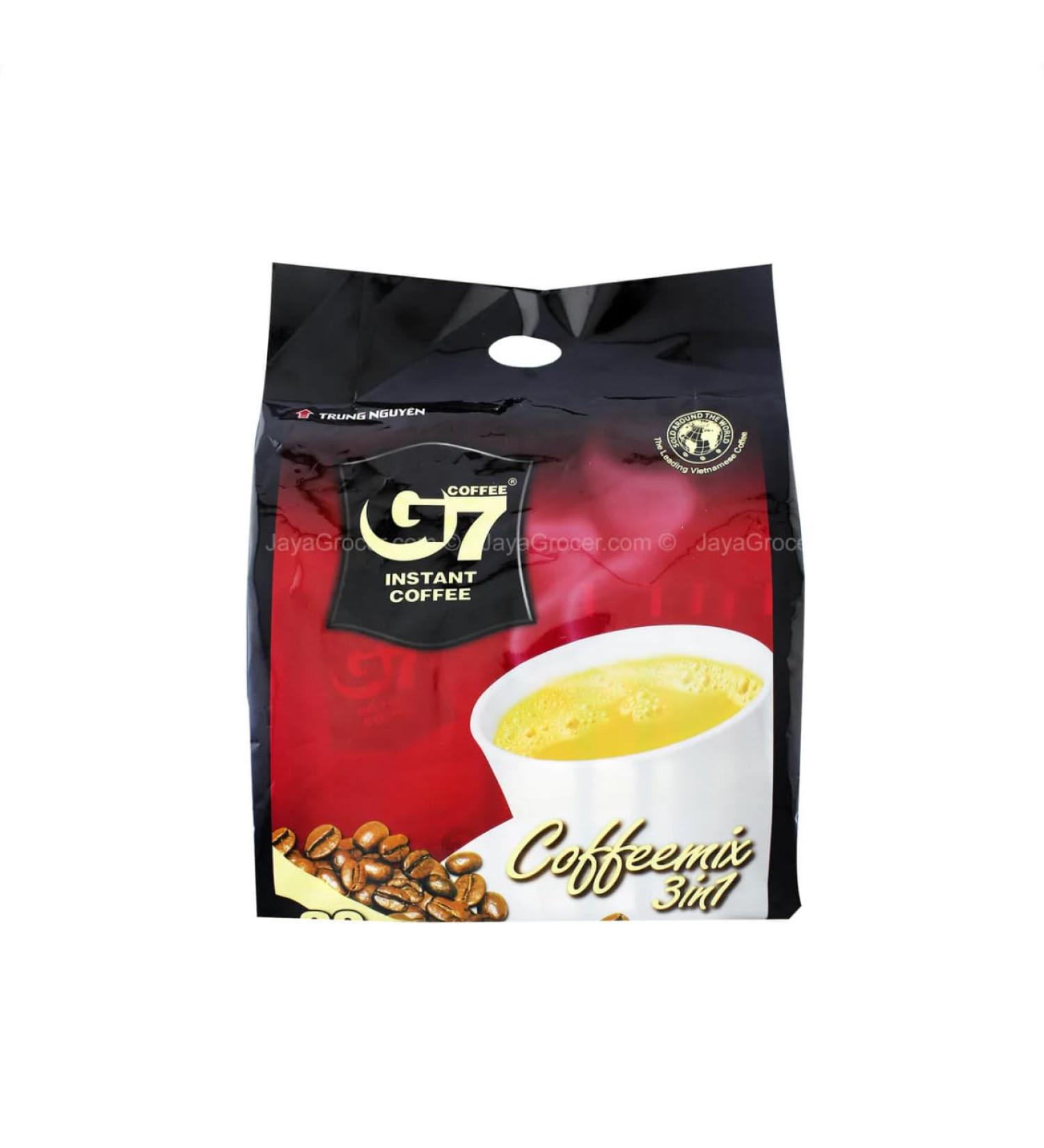G7 3-in-1 Instant Premium Vietnamese Coffee 22 sachets - Buy Online on GoSupps.com