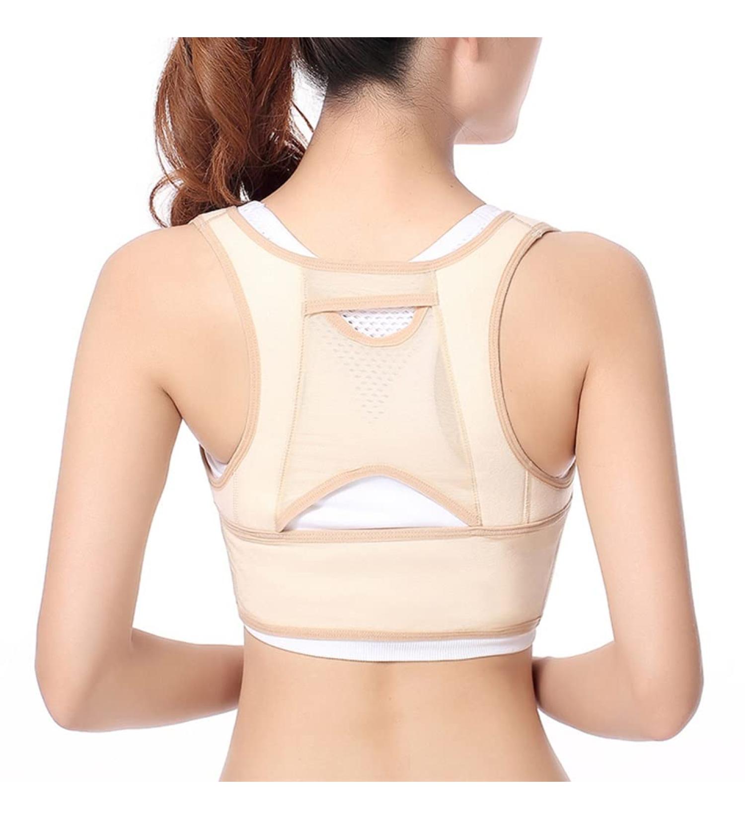 Buy DFHBFG Hunchback Correction Belt | Invisible Posture Corrector for Adults - Small Beige | Improve Sitting Posture & Back Health - Buy Online on GoSupps.com