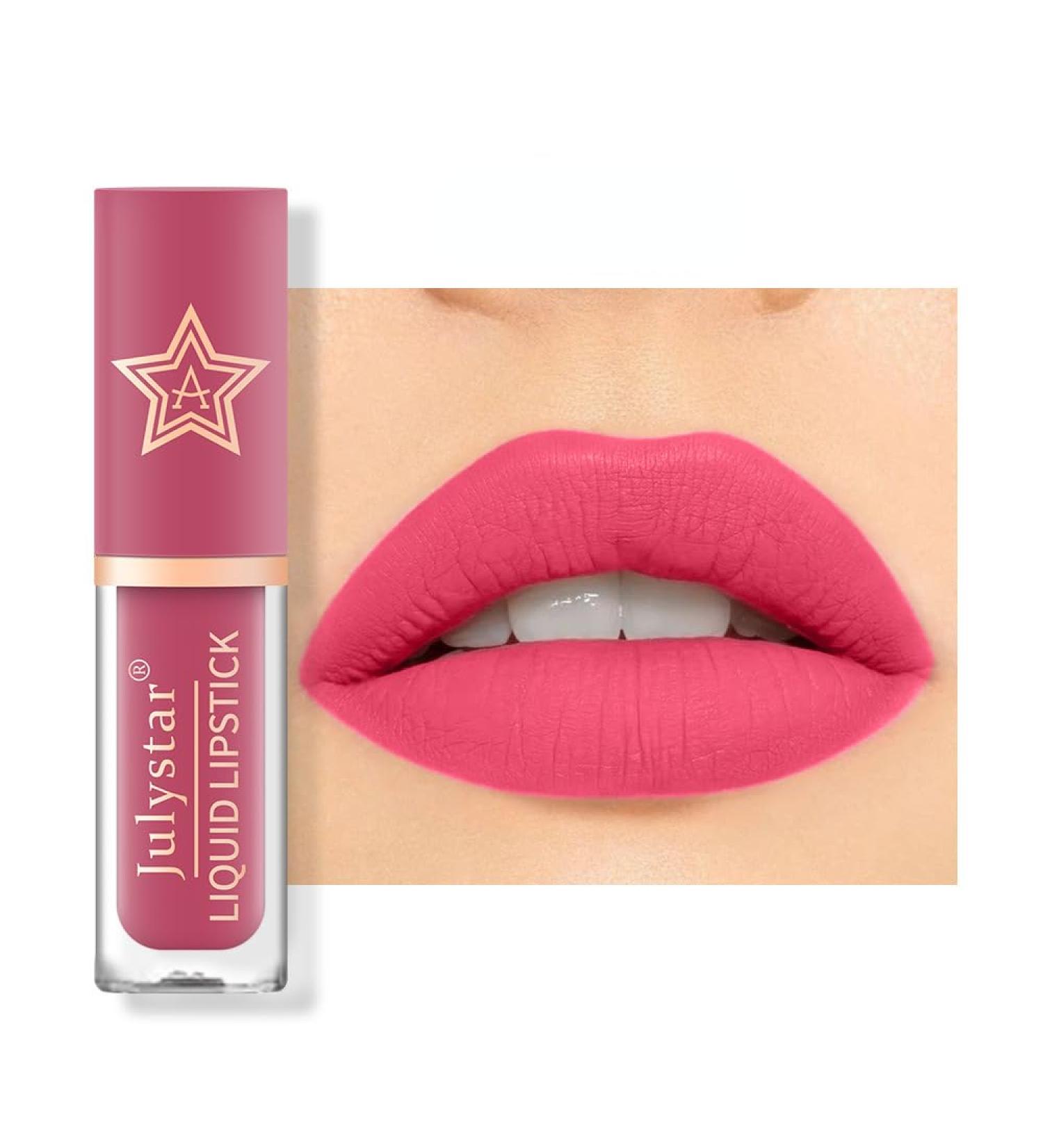 INTEROOKIE Natural Moisturizing Lip Gloss with ThreeDimensional Matte Finish and Long Stay NonFading Pearl Lipstick 04 - Buy Online on GoSupps.com