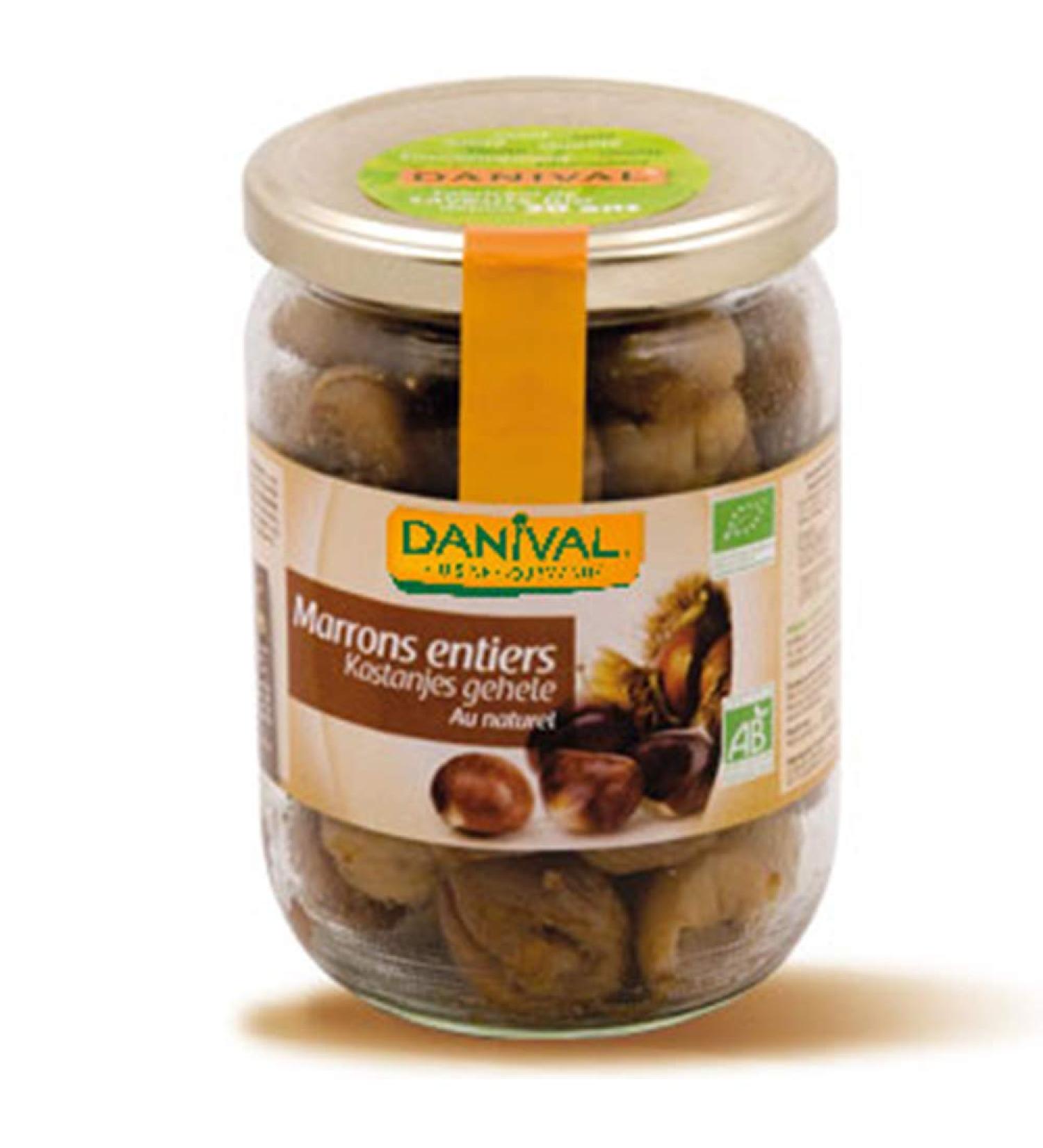 Whole chestnuts in natural form 320g Organic -