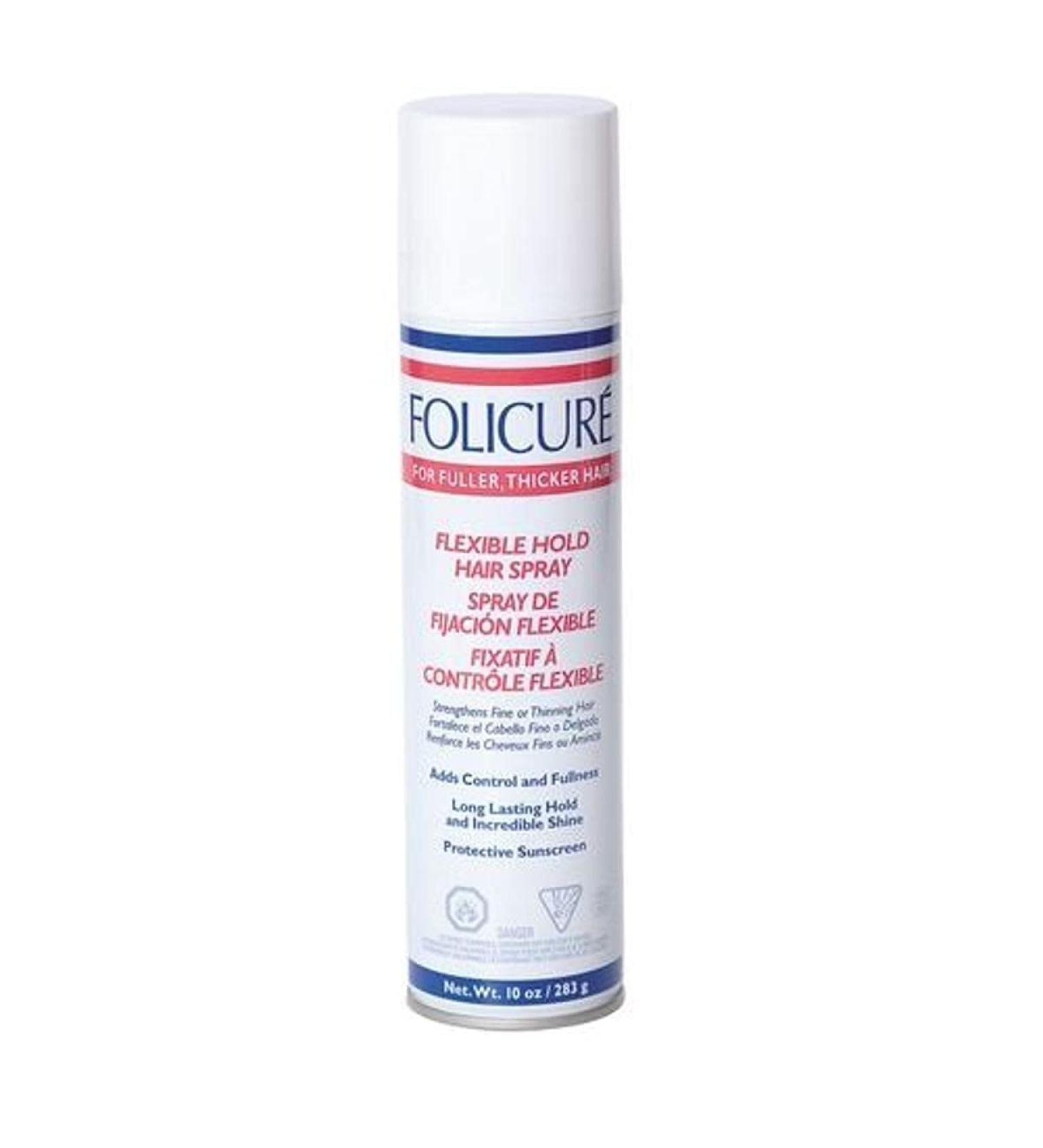 Folicure Flex Hold Aerosol Hairspray 10 Ounce