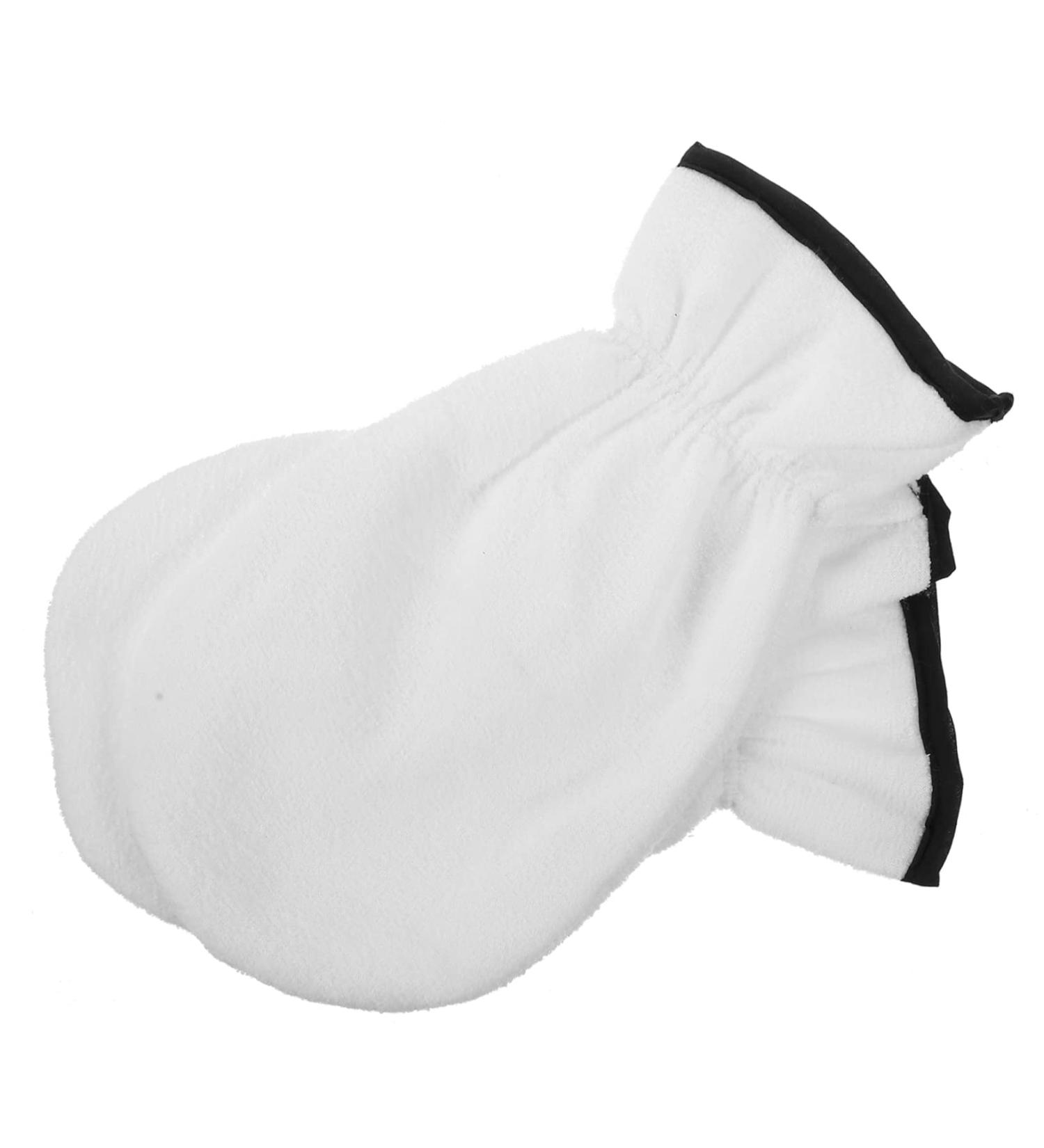 Healeved 2 Pairs Wax Essential Oil Gloves Cosmetic Night Gloves Moisturizing Glove Heat Preservation Mitten Spa Treatment Tanning Mitts Hand Mask White Polyester Care Work - Buy Online on GoSupps.com