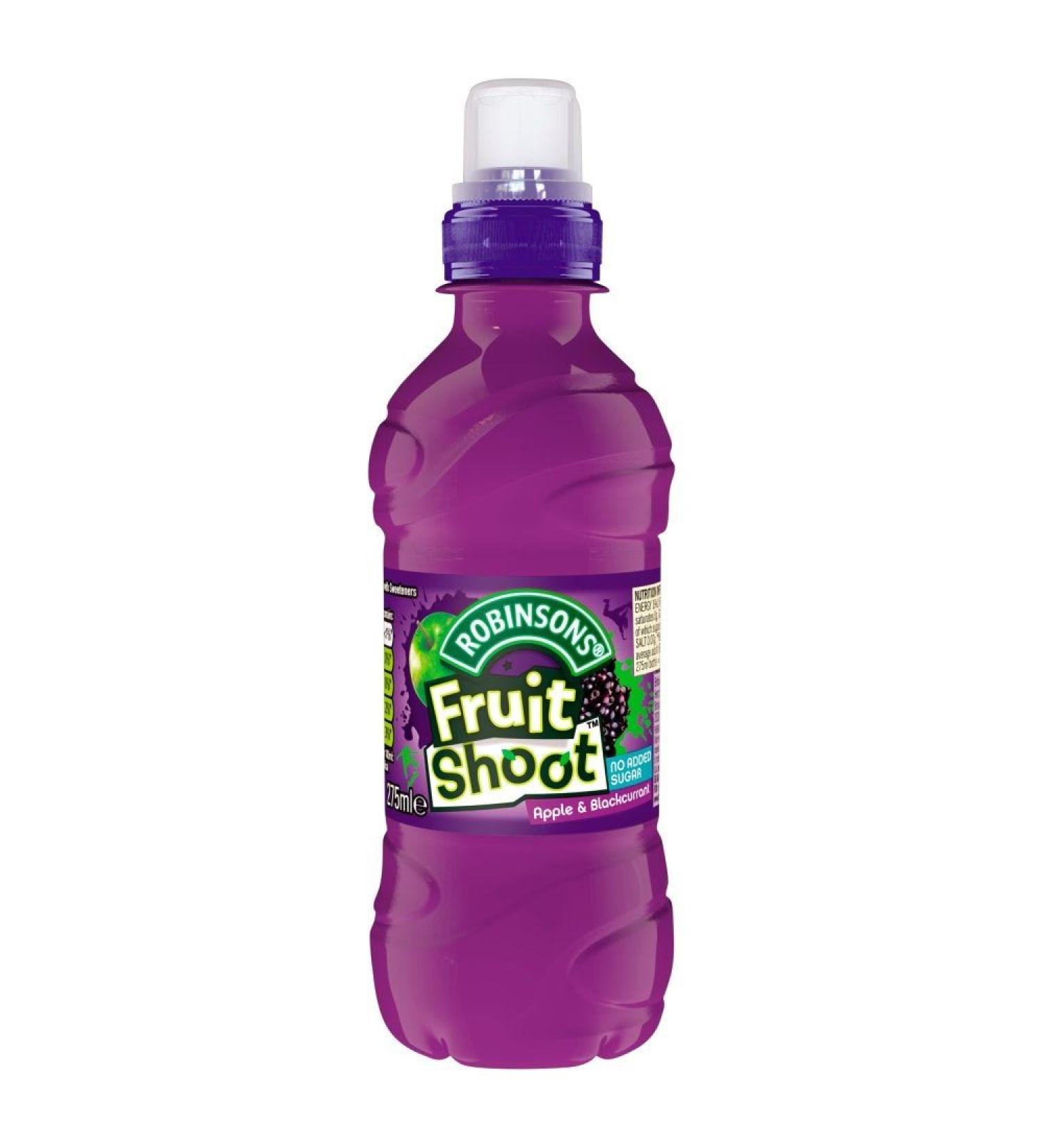 Robinsons Robinsons - Fruit Shoot drink - with apple and black currant - set of 3 bottles of 275 ml