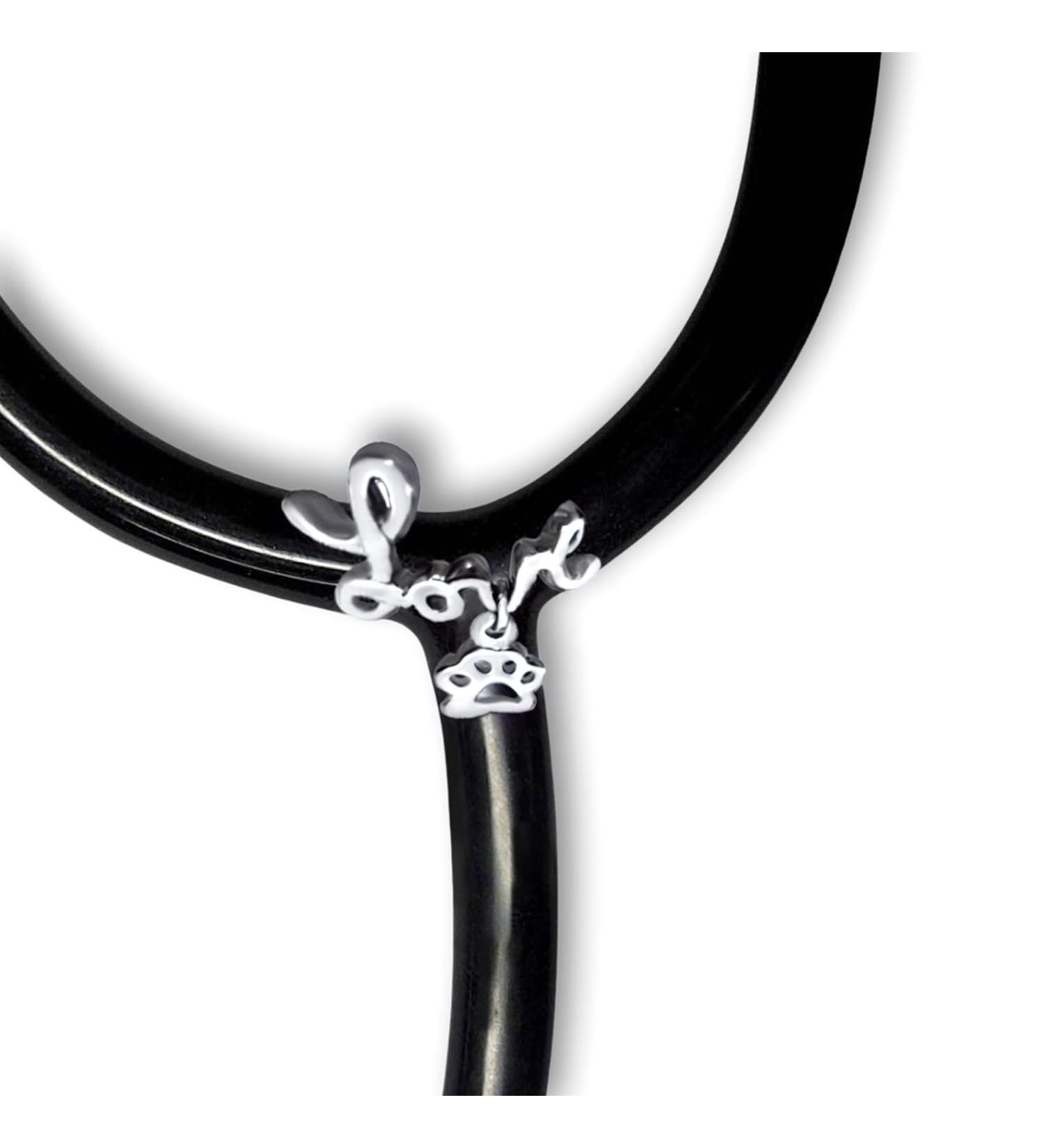 QUINNLYN & CO. Love Paw Stethoscope Charm | Adorable RN Nurse Accessory for Animal Lovers | International Shipping Available - Buy Online on GoSupps.com