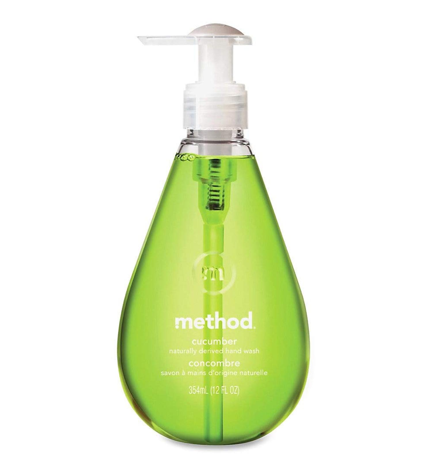 Method Gel Hand Wash Cucumber - 12 Ounce | Eco-Friendly Moisturizing & International Shipping - Buy Online on GoSupps.com
