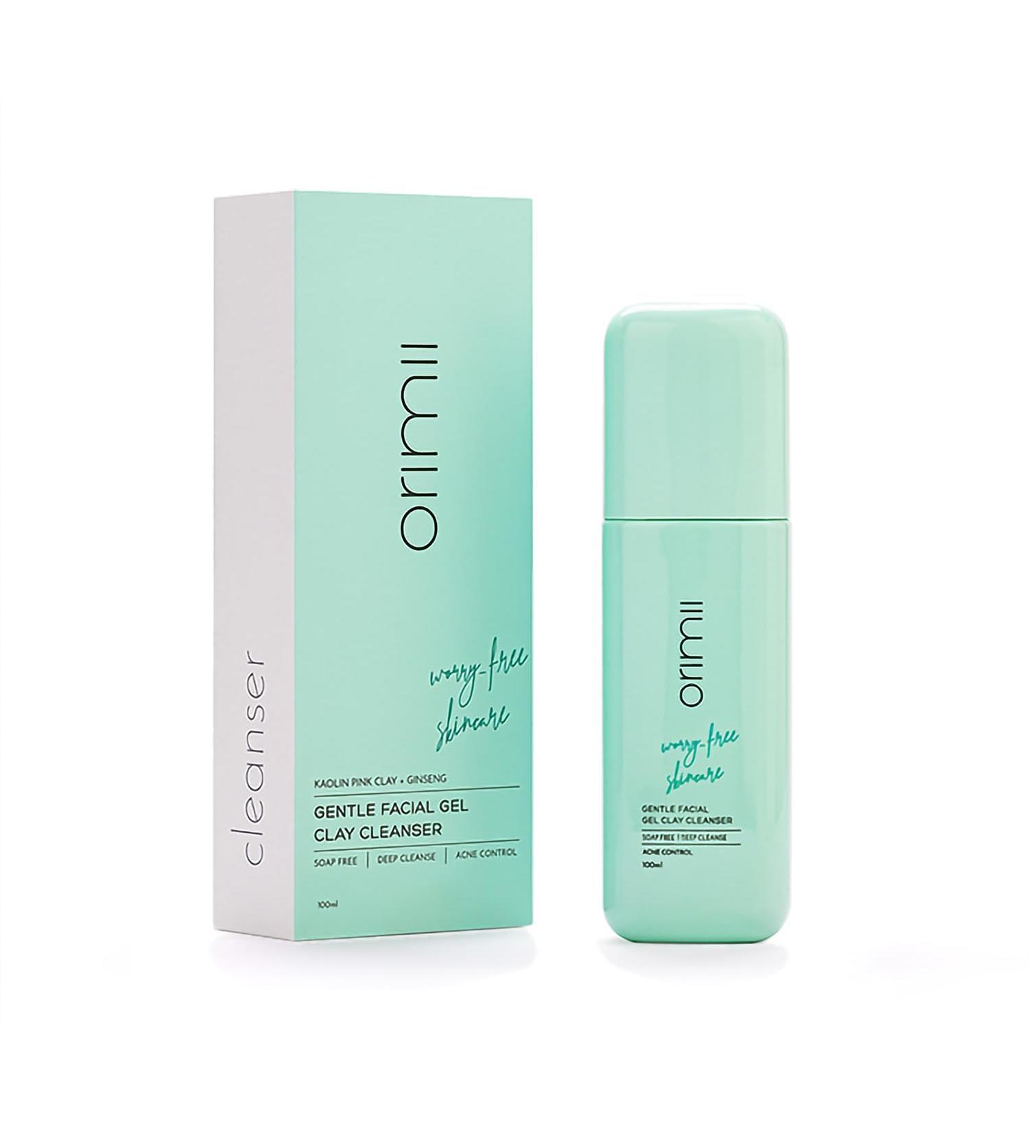 Gentle Facial Cleanser For Oily Skin | Deep Cleansing Face Wash With Pink Kaolin Clay that Controls Sweat & Acne| Soap Free Non Comedogenic & Sulphate Free 100ml - Buy Online on GoSupps.com