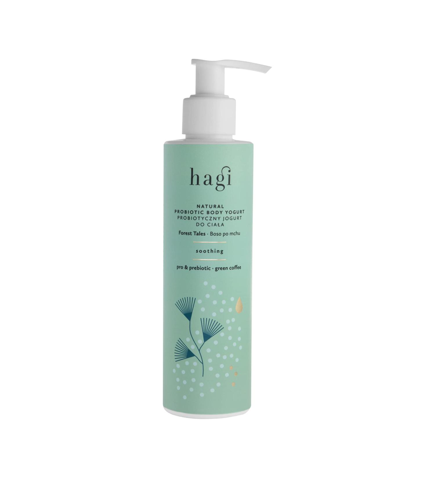 Hagi Forest Tales Natural Probiotic Body Yogurt Moisturizing Formula With Probiotics Apple Extract Horse Brown Coffee & Chlorophyll For Regenerated & Smooth Skin 200ml - Buy Online on GoSupps.com