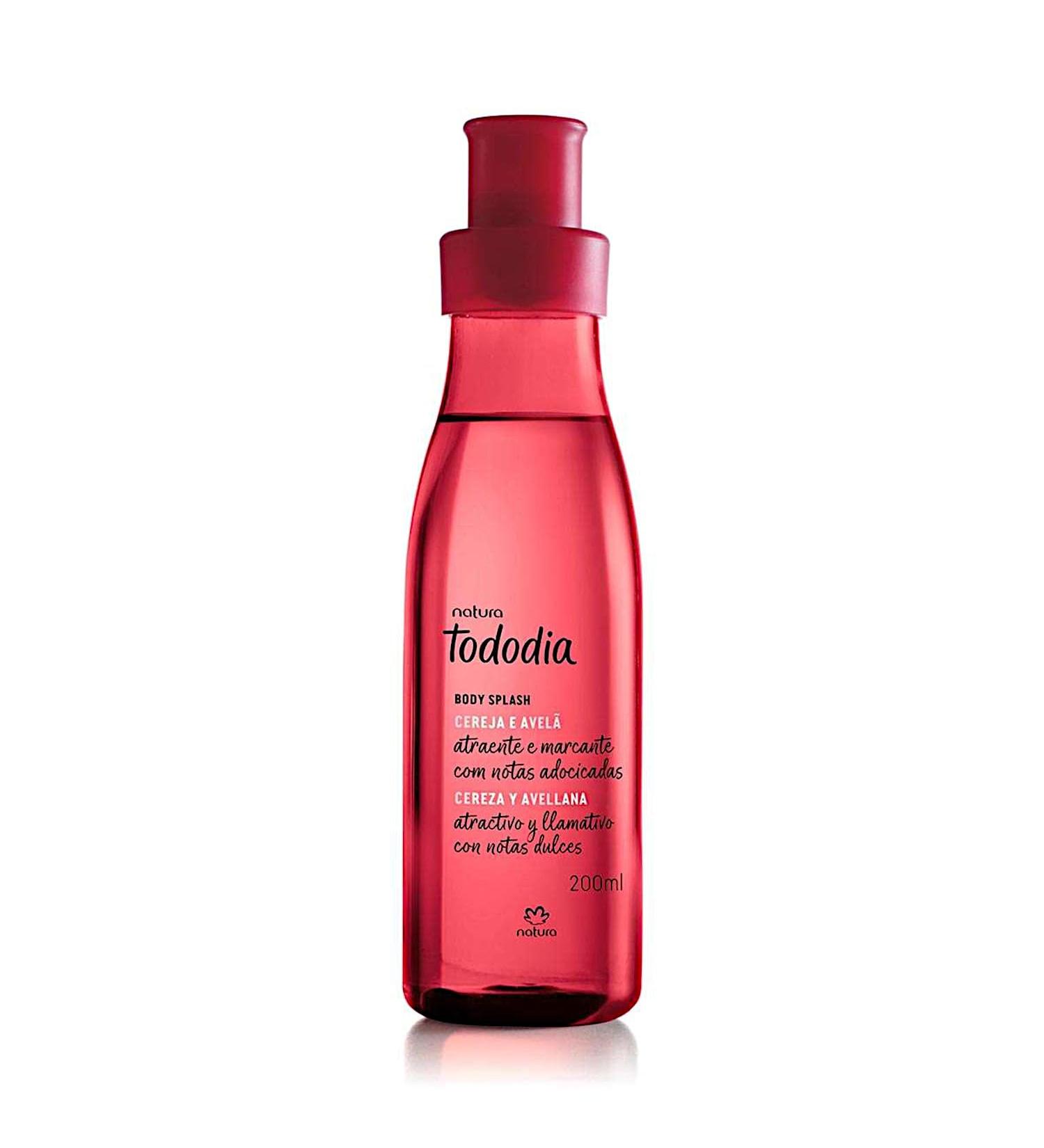 natura Cereja e Avela Body Splash tododia Cherry and Hazelnut Body Spray 200 ml - Buy Online on GoSupps.com