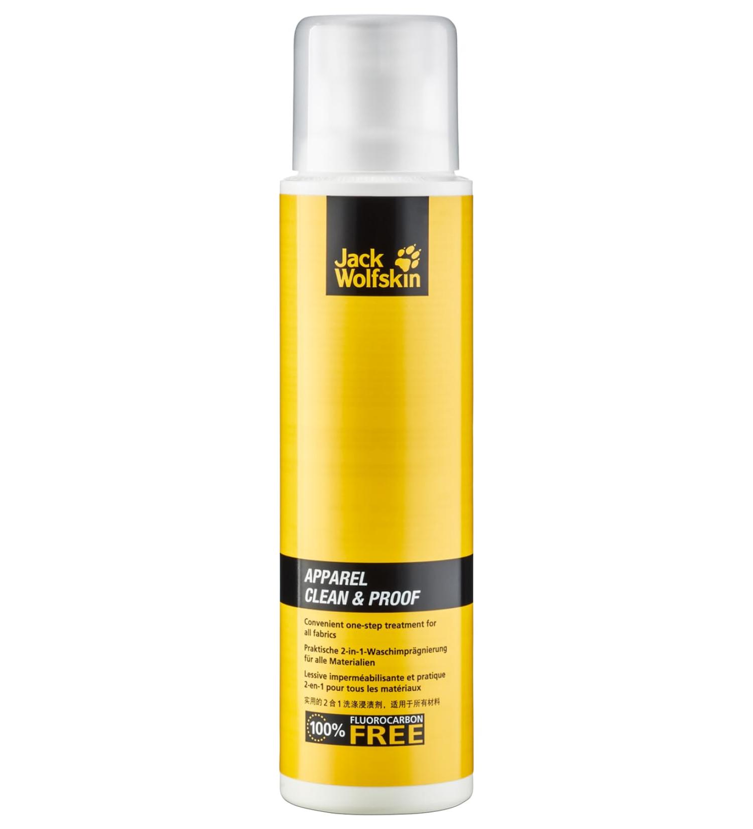 Jack Wolfskin Apparel Clean & Proof 300 Single - High-Quality Waterproofing for Outdoor Gear | International Shipping Available - Buy Online on GoSupps.com