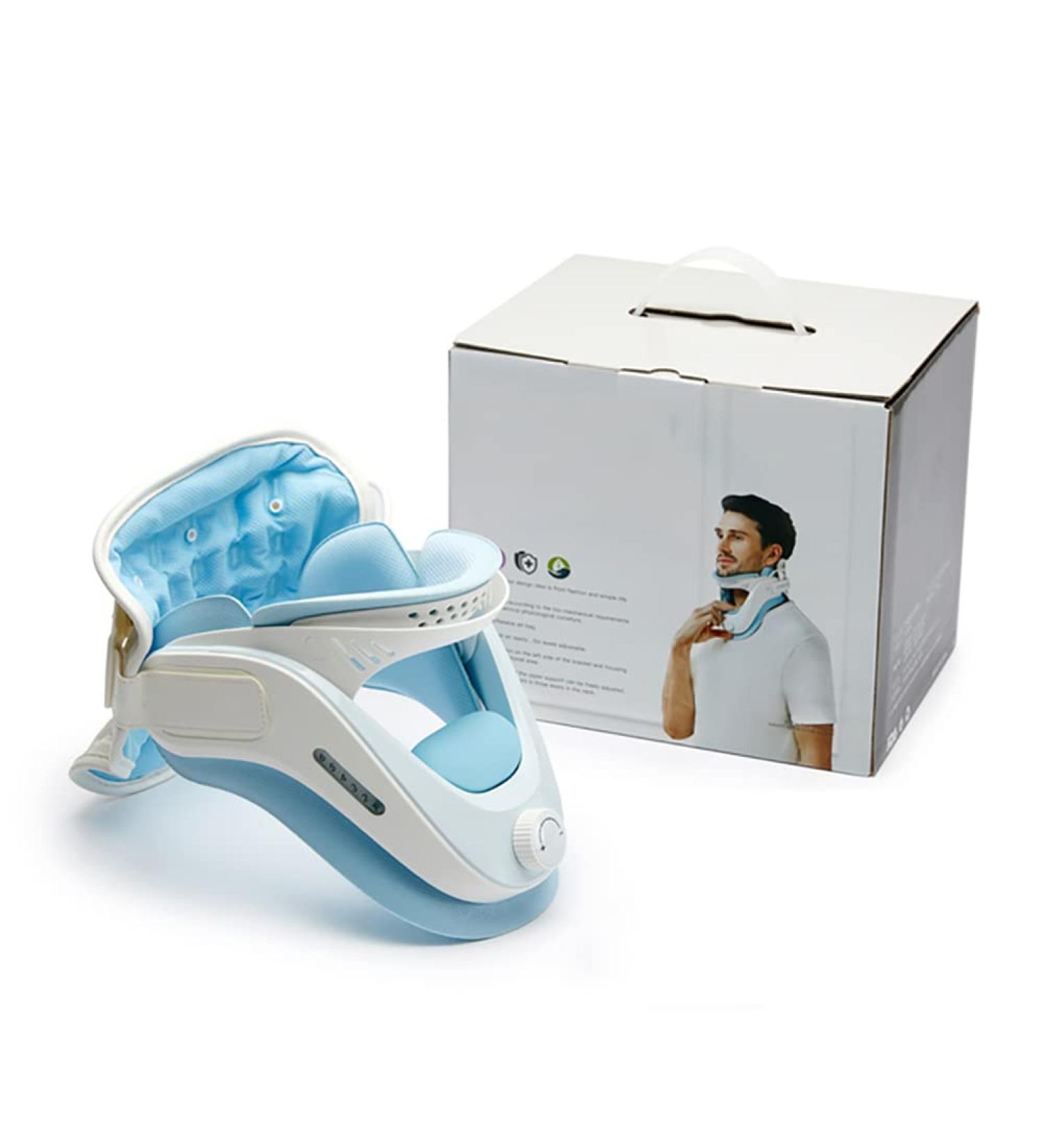 Badez Inflatable Fragrance Therapy Device - 6-Speed Cervical Spine Correction Height Adjustments & Pain Relief - Buy Online on GoSupps.com