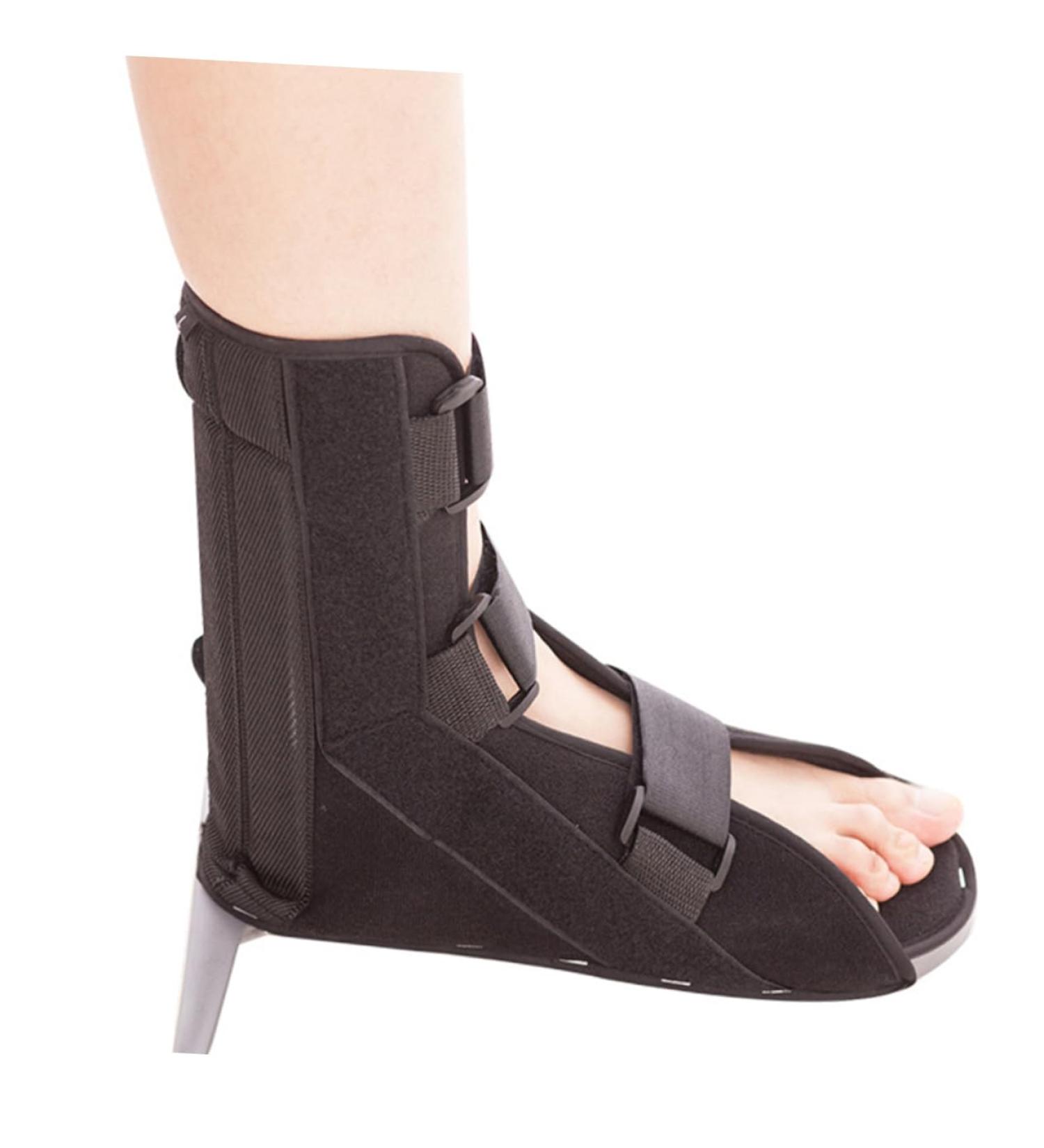 Buy Medical Boot Fracture Cast - Black Air Cam Walker for Ankle Support & Foot Stabilization | Best Foot Brace for Injury Recovery - Buy Online on GoSupps.com
