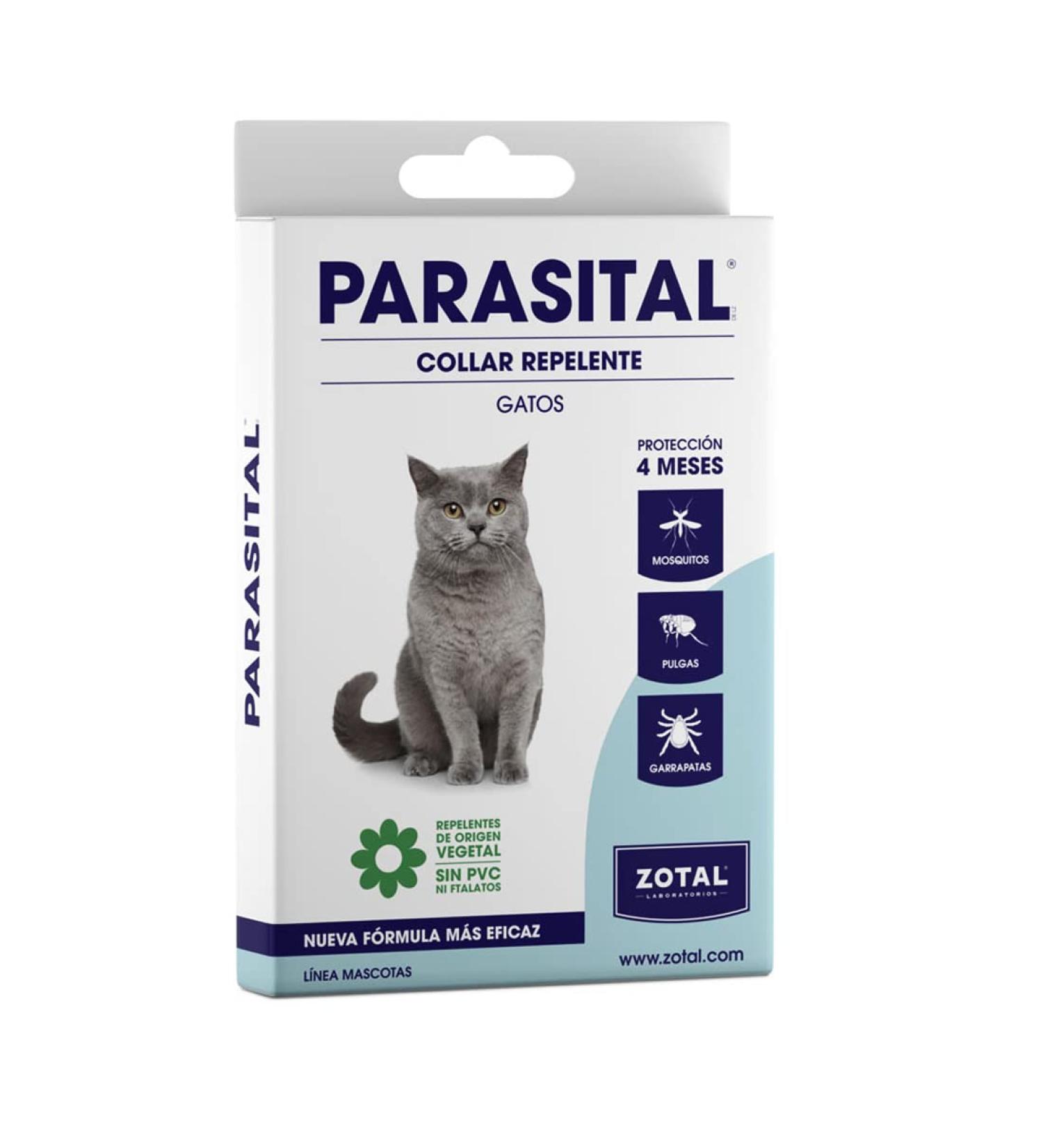 Parasital Anti-Parasite Collar for Cats & Small Dogs - 35 cm | Effective Flea & Tick Protection - Buy Online on GoSupps.com