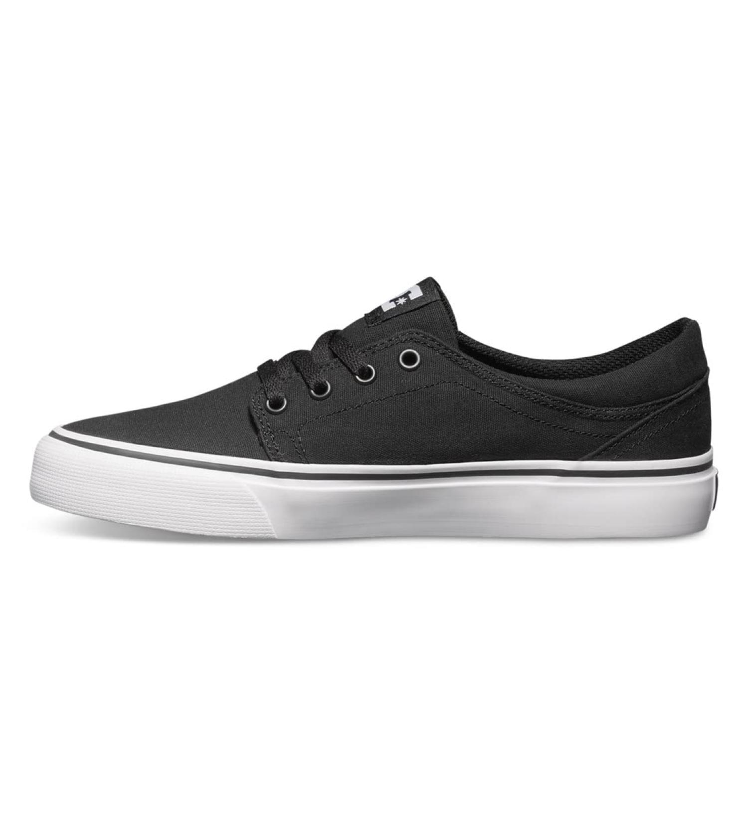 DC Shoes Men's Trase Tx Sneaker - Black/White - 45 EU - International Shipping Available - Buy Online on GoSupps.com