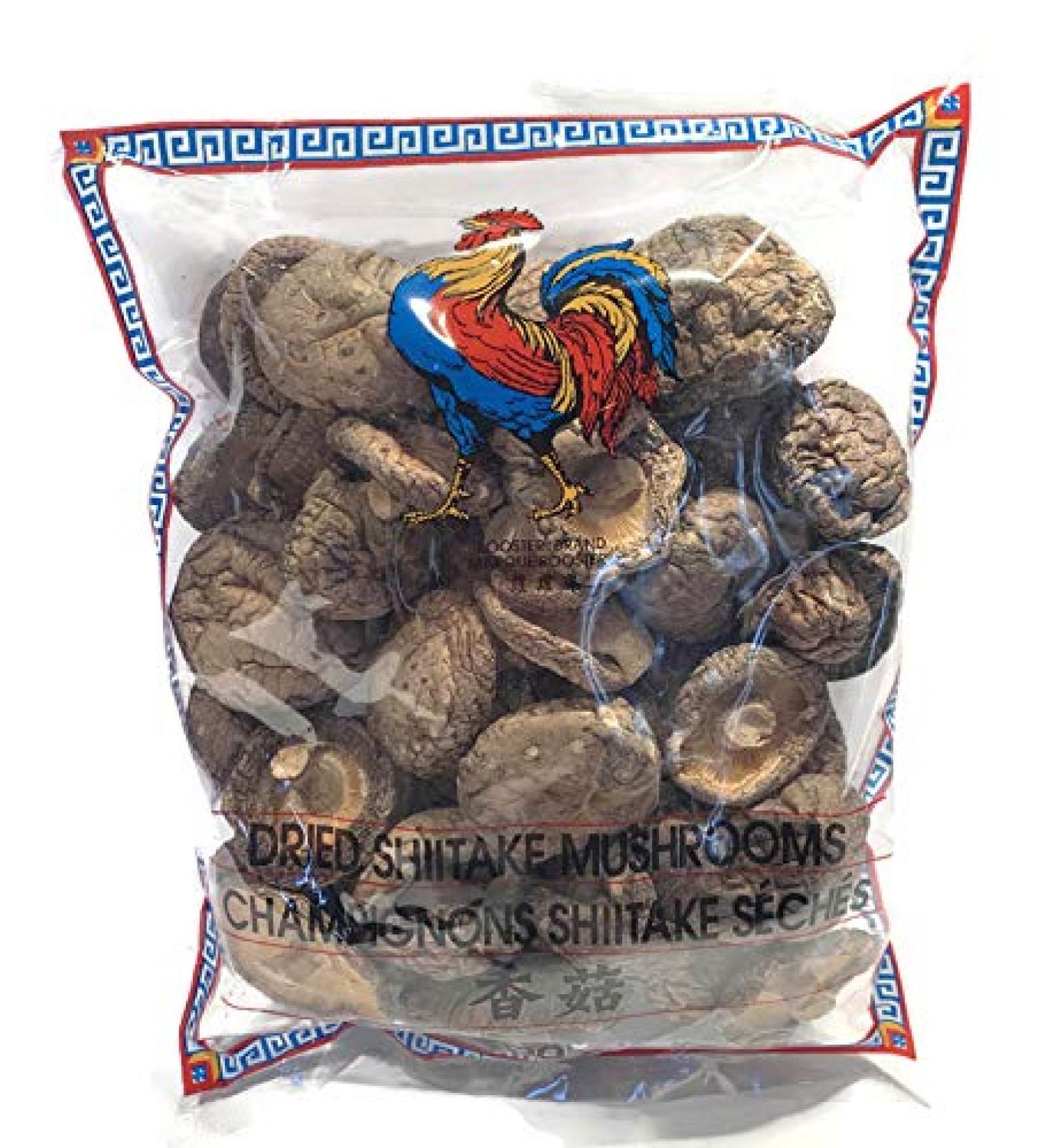 Dried Shitake Mushrooms - 200g by Rooster Brand - Buy Online on GoSupps.com