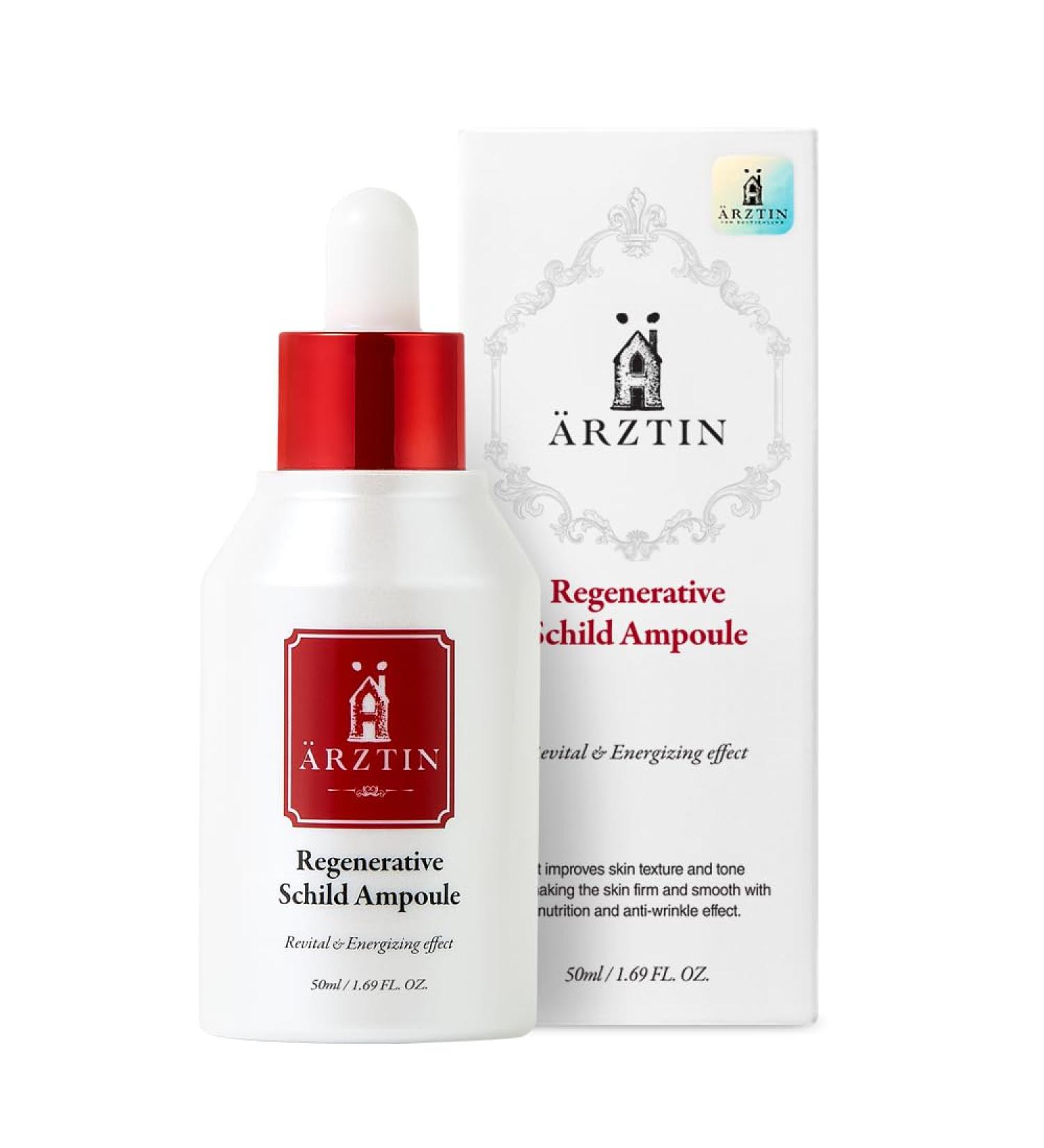 Buy Regenerative Schild Ampoule | Anti-Aging Facial Serum - Nourishing Brightening & Soothing for All Skin Types - 1.69 fl oz - Buy Online on GoSupps.com