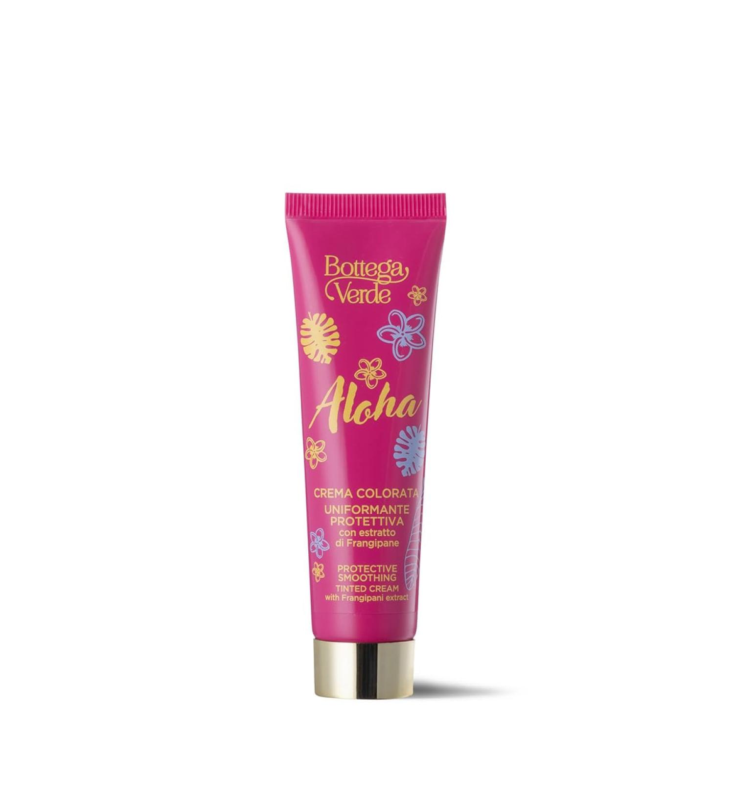  Bottega Verde Bottega Verde - Aloha - Protective even-tinted cream with frangipane extract (25 ml) - natural - Buy Online on GoSupps.com