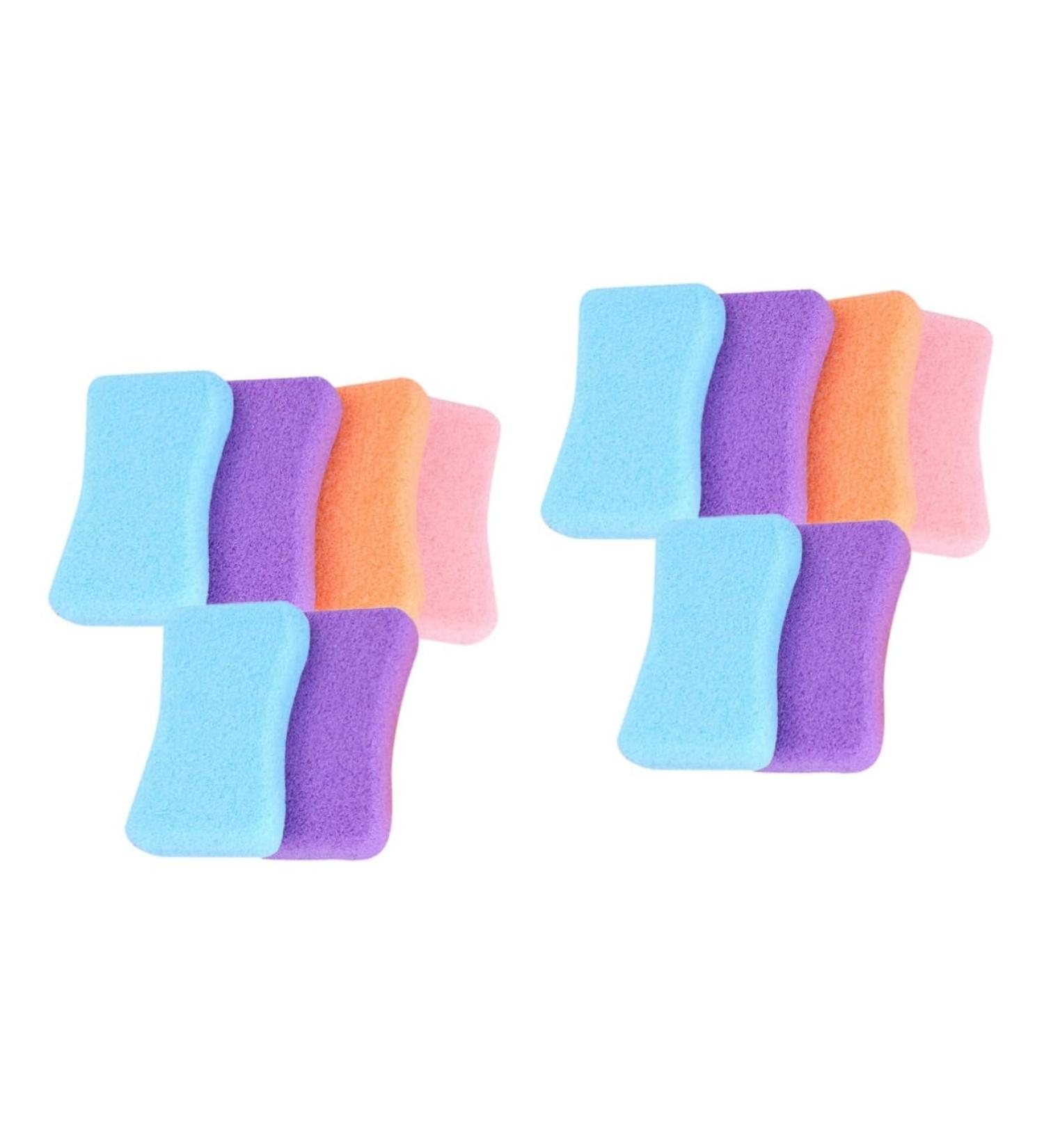FOMIYES 12pi ces Outils Exfoliants Pour P dicure Pierre Pumice Pour limination Peaux Mortes Accessoire Pratique Pour Soins Al atoires 1 unit (Lot de 1) Couleurs M lang es X2pcs - Buy Online on GoSupps.com