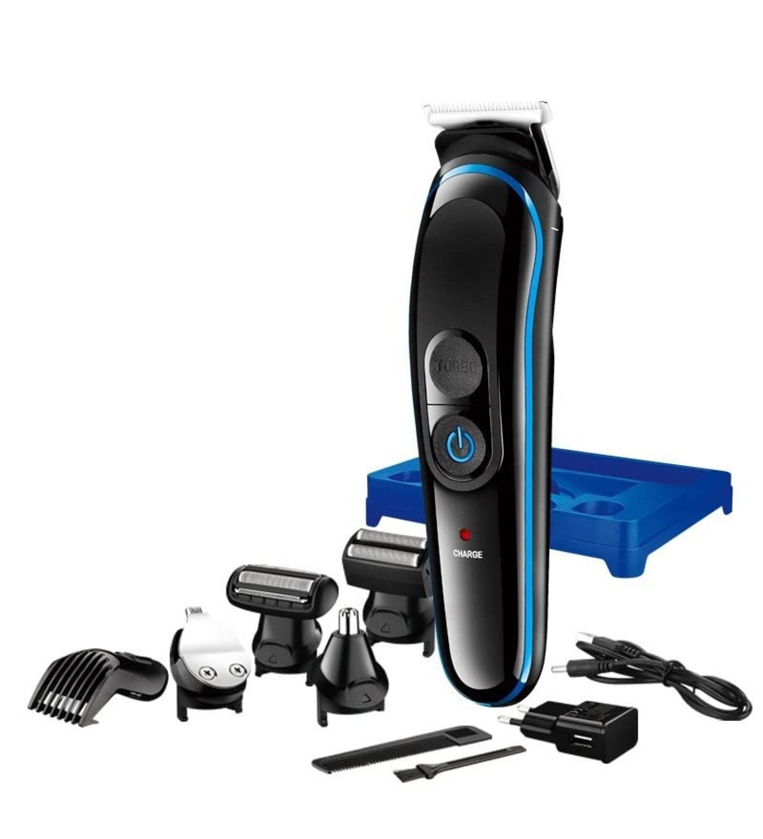 Buy Premium Hair Cutting Tool & Grooming Set - Electric Shaver Hair Clipper Beard Trimmer for Men - Universal Voltage International Shipping Available - Buy Online on GoSupps.com