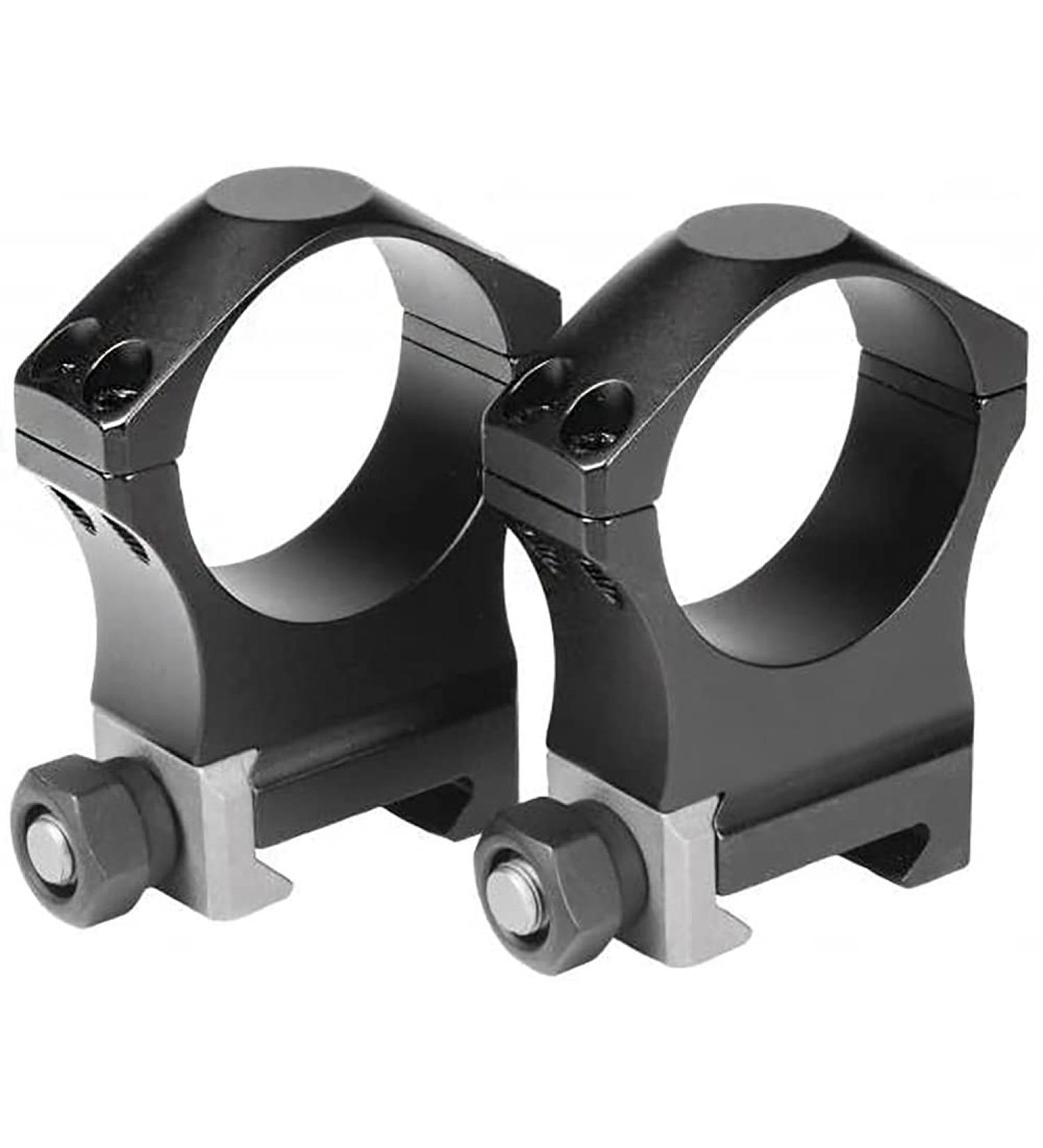 Nightforce X-Treme Duty Ultralite 7075-T6 Hard-Anodized Aluminum 30mm 4 Screw Scope Ring Set 1.125" High